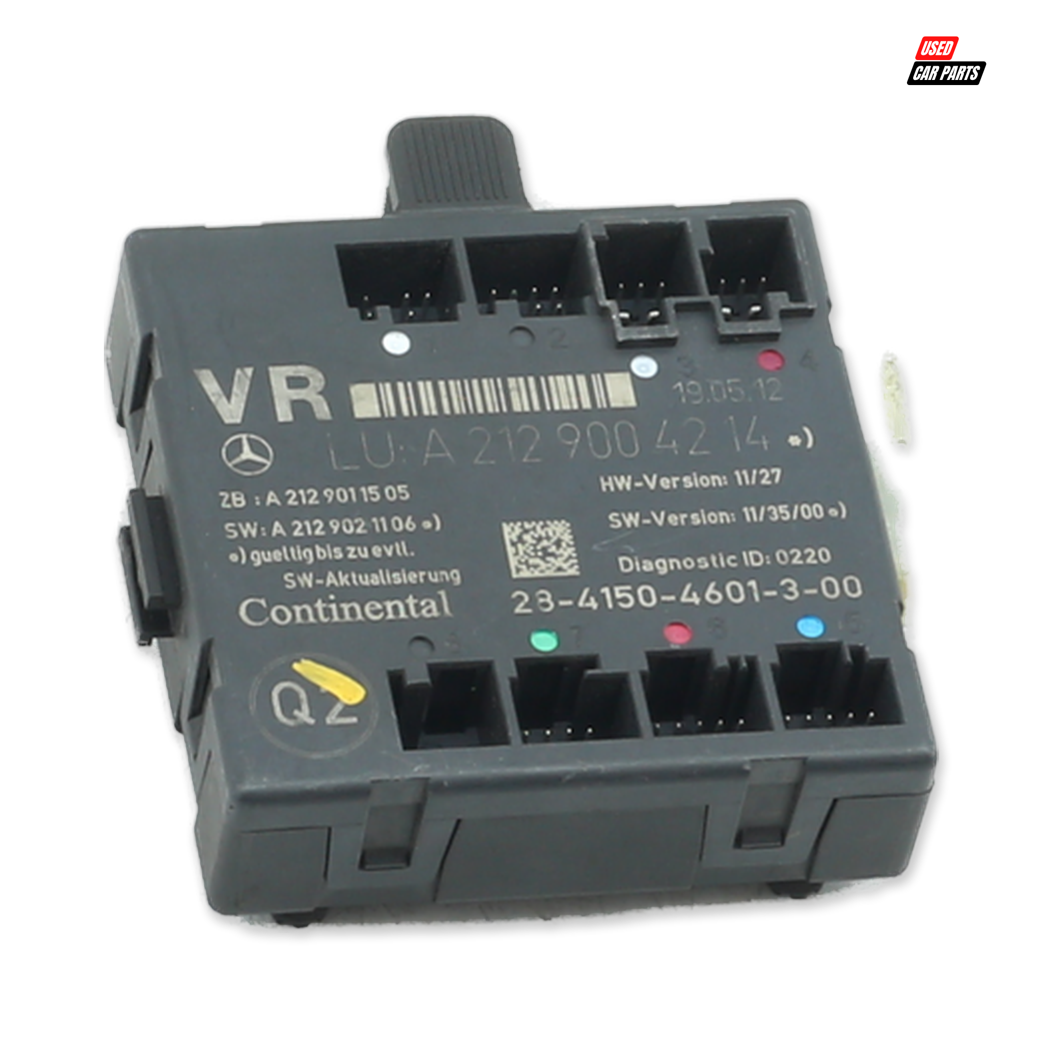 Used Drivers Side Rear Door Control Module (Part Number A2129004214) for 2012 MERCEDES-BENZ C180