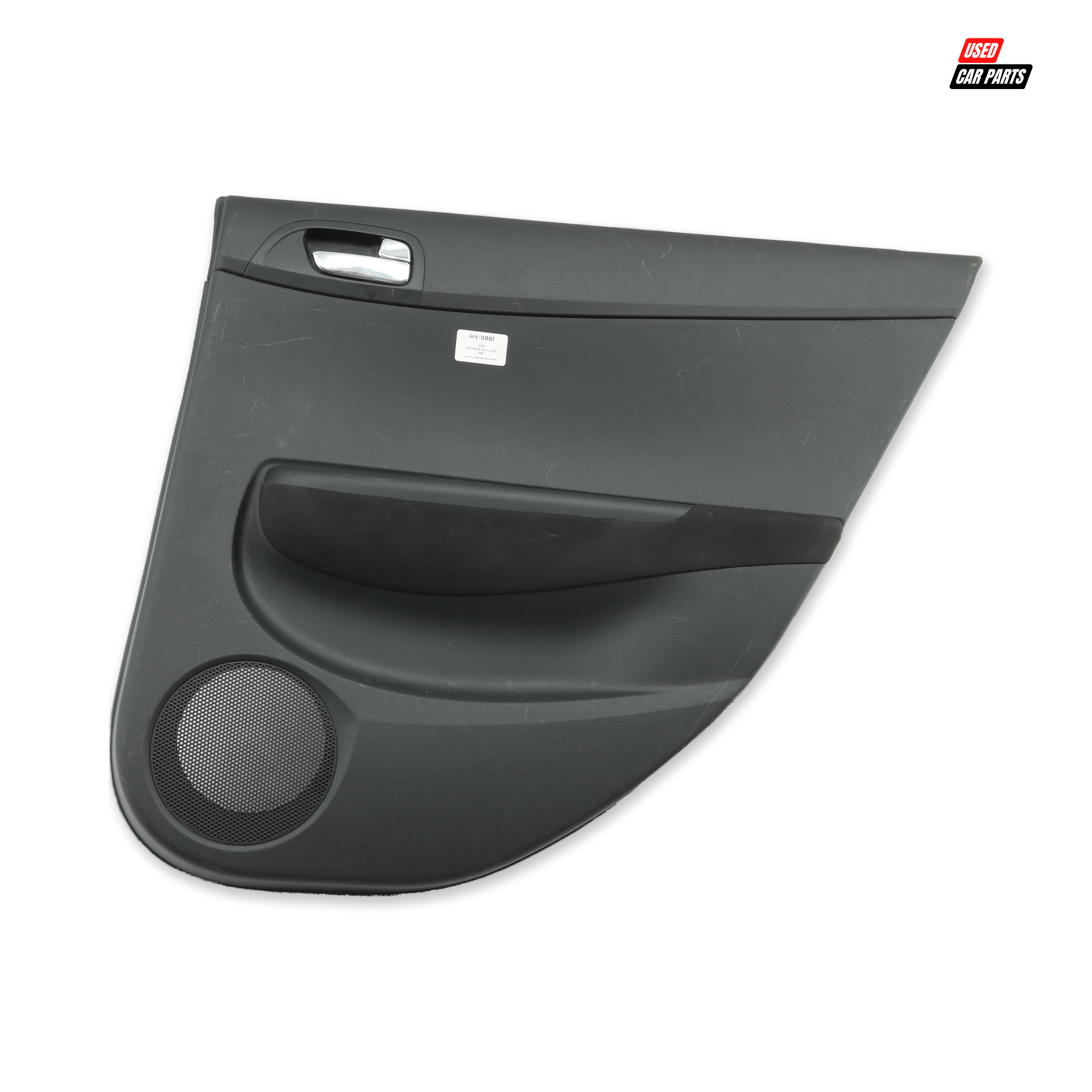 Used Drivers Side Rear Door Panel (Part Number 833201J010) for 2014 Hyundai i20 Active (Facelift)