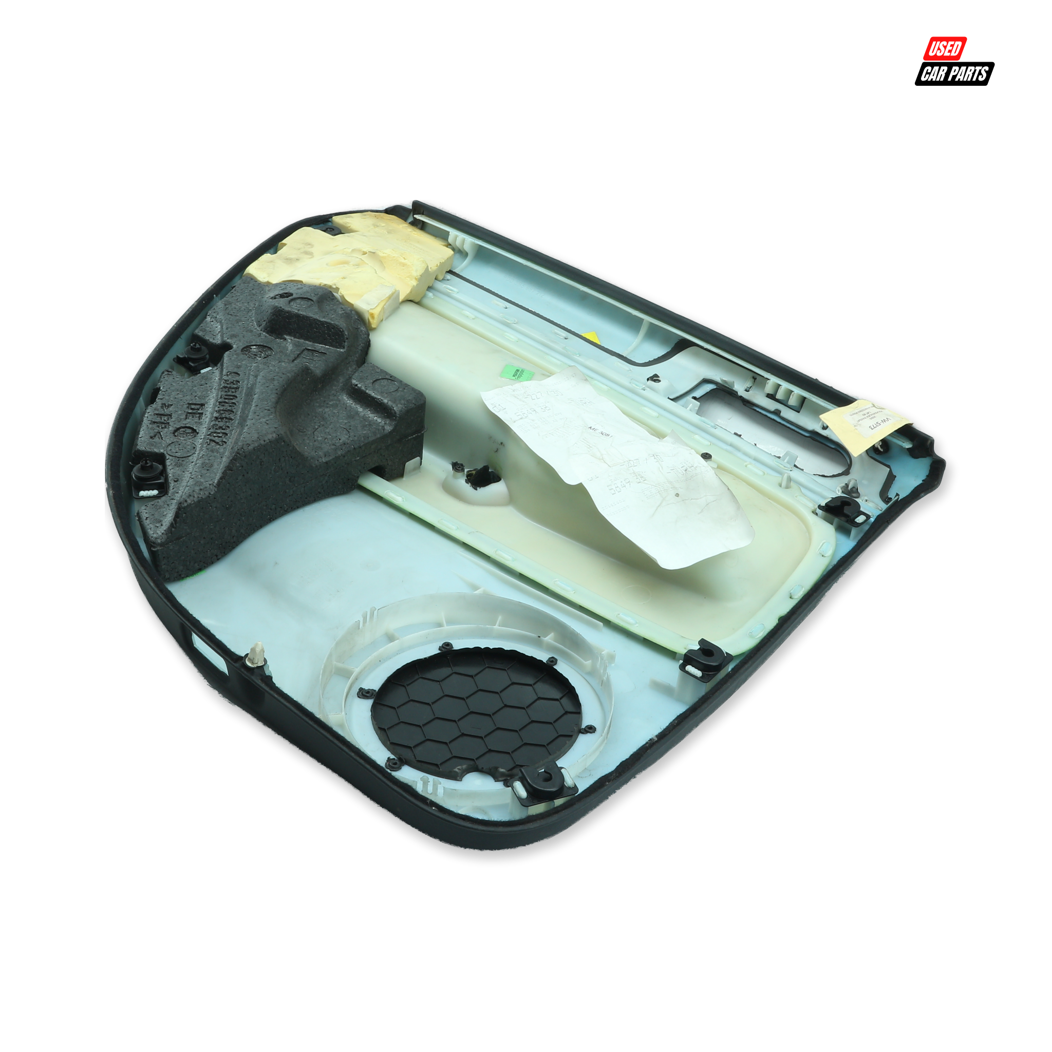 Used Driver's Side Rear Door Panel (Part Number 3B5867212) for 2000 Volkswagen Passat