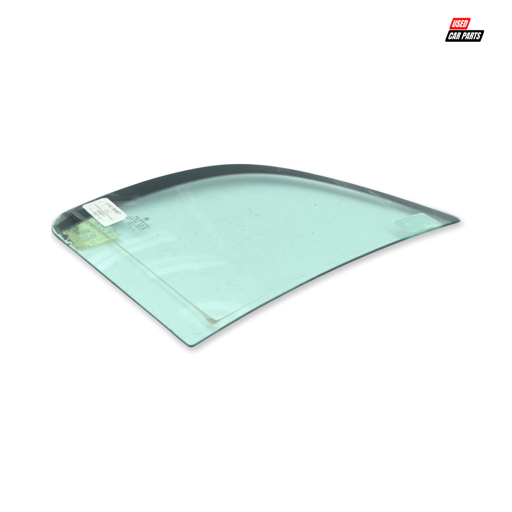 Genuine Used Drivers Side Rear Quarter Window for 2009 Volkswagen Polo Mk4 Sedan