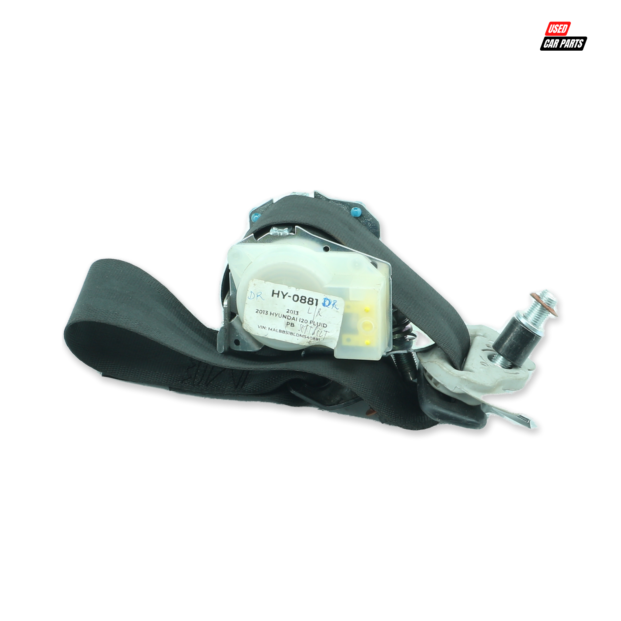 Hyundai i20 Active (2014) Used Drivers Side Rear Seat Belt - Tested & Reliable