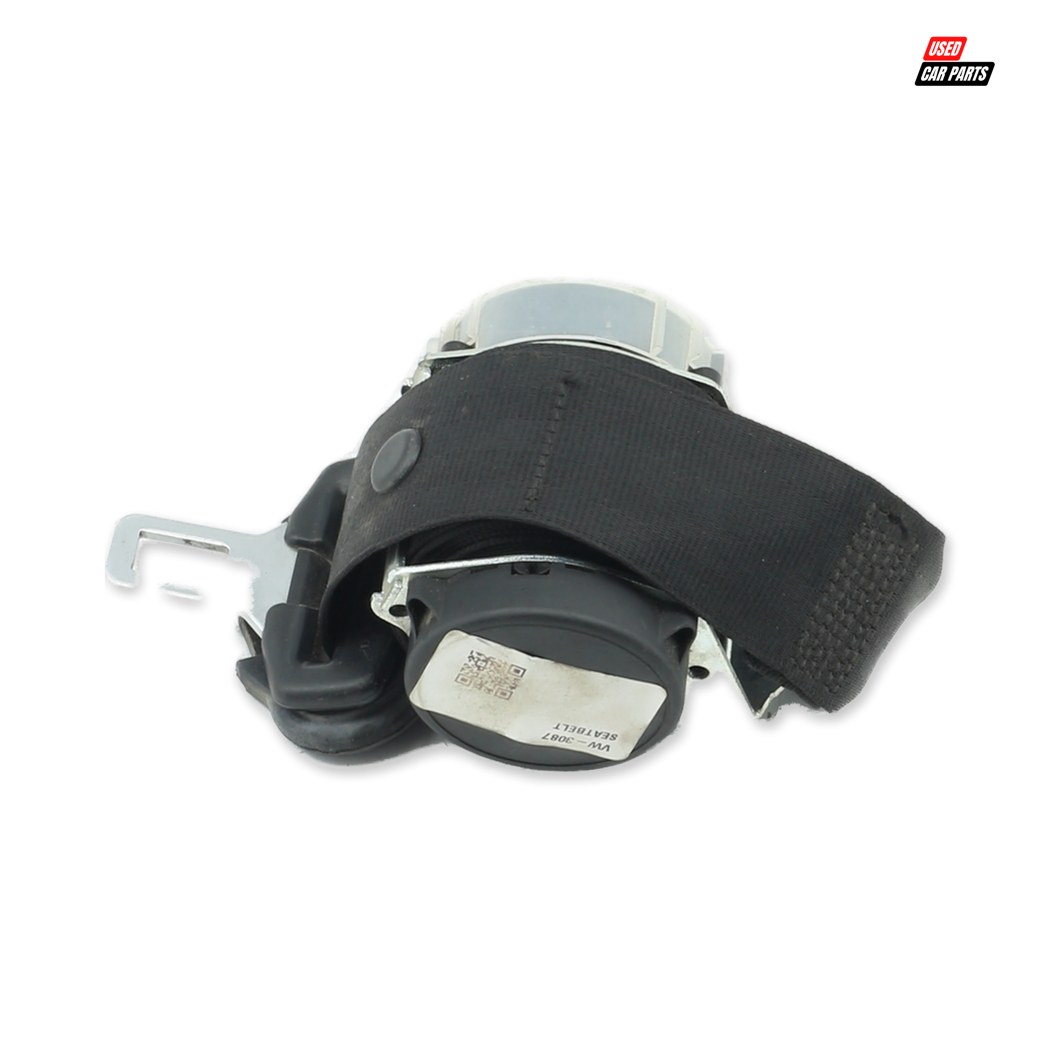 Used Drivers Side Rear Seat Belt (Part Number 6Q0857806A) for 2009 Volkswagen Polo Mk4 Sedan