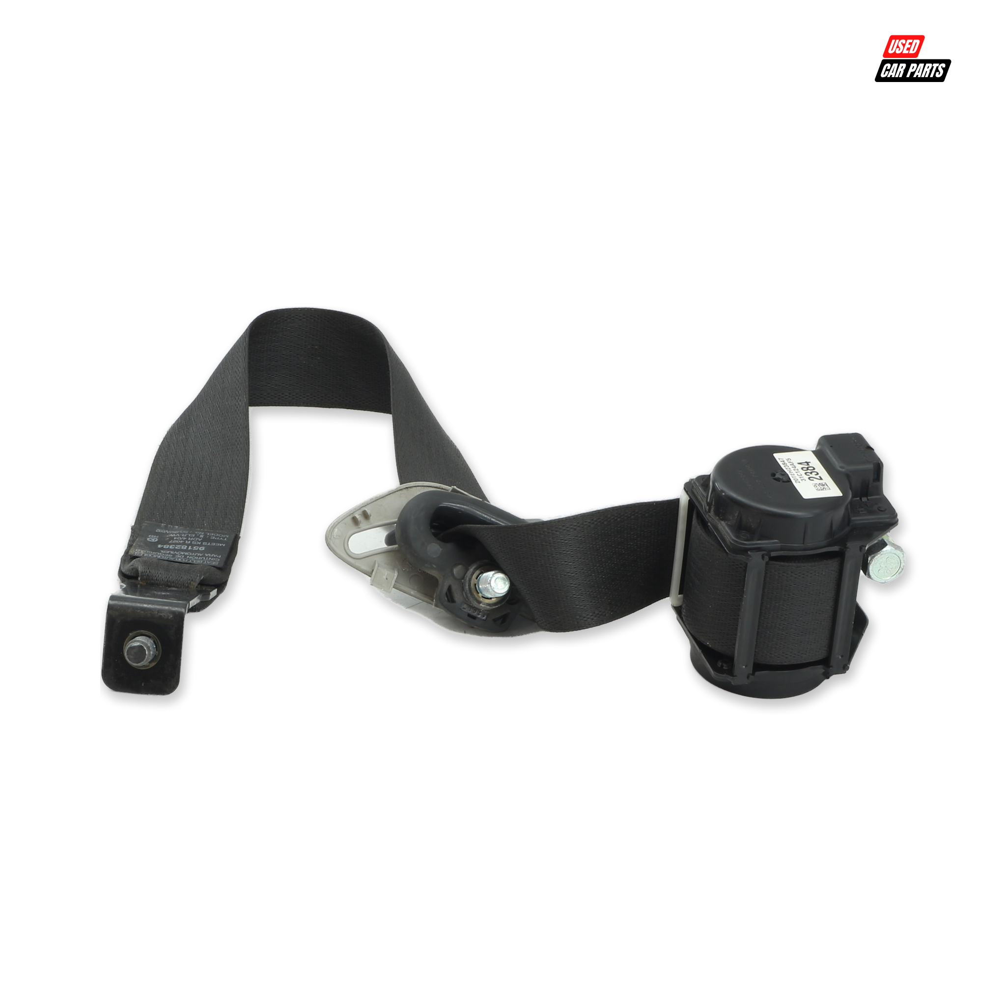 Used Drivers Side Rear Seat Belt for 2012 CHEVROLET CAPTIVA 2.4 LT White