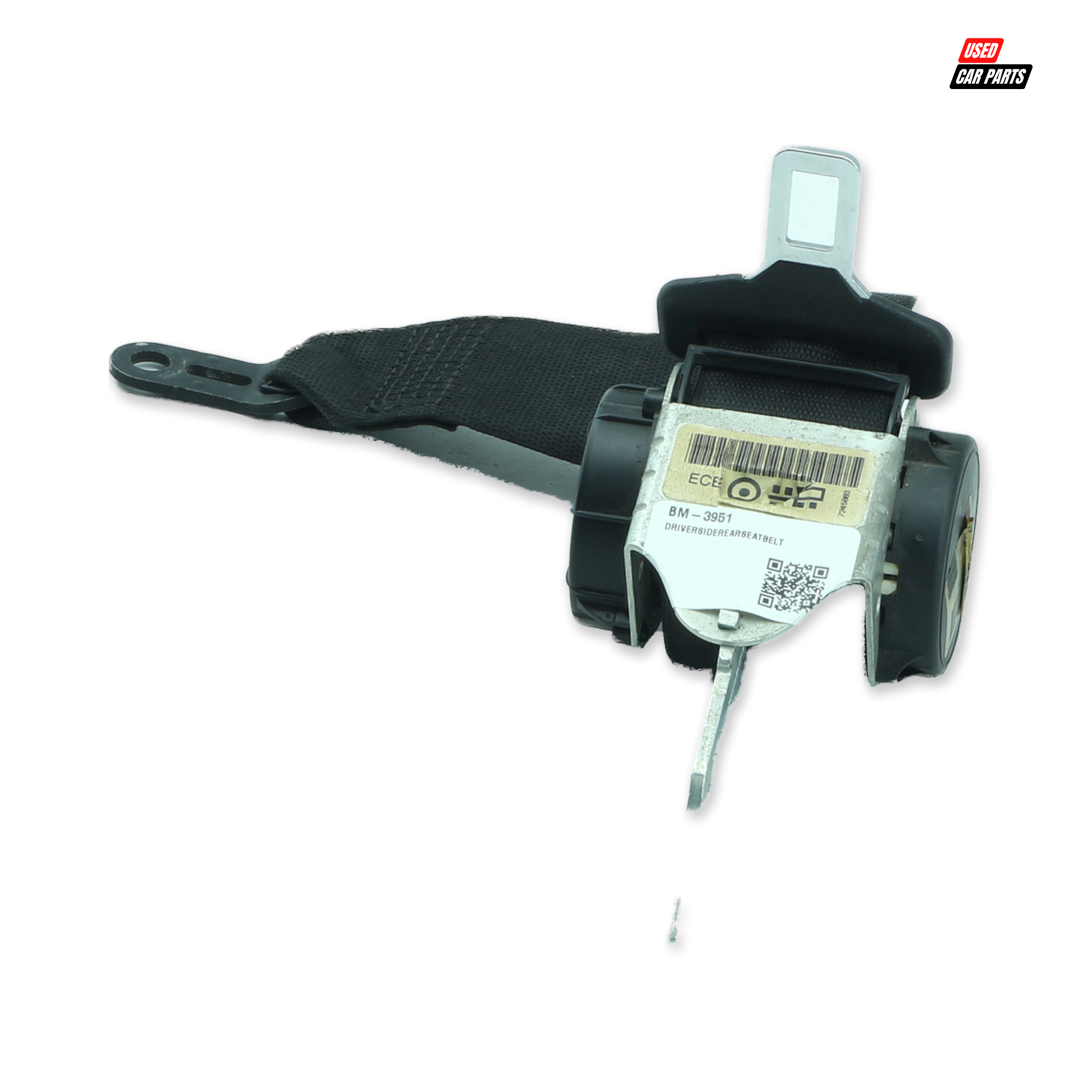 Used Drivers Side Rear Seat Belt for 2010 BMW 3 Series (E90)