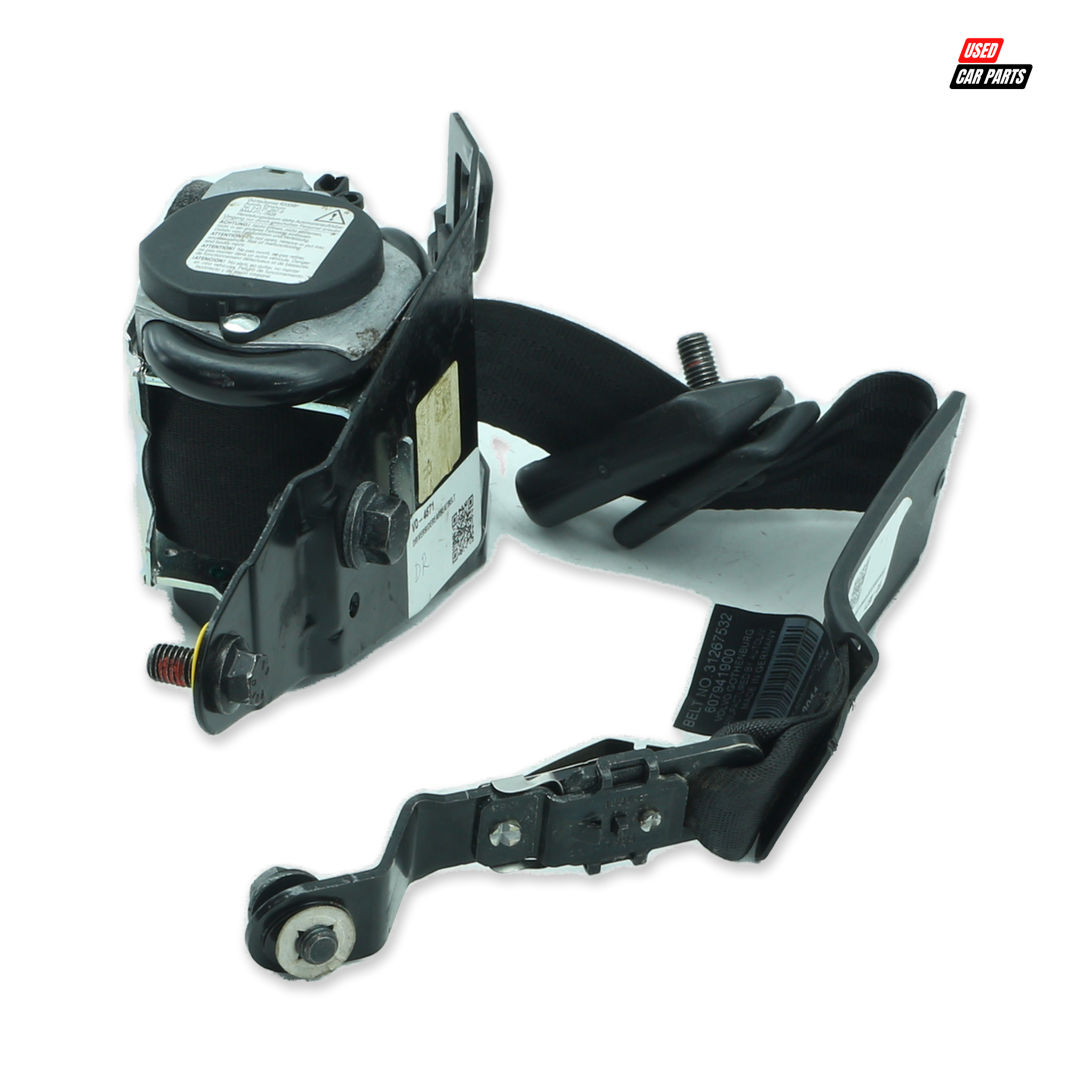 Used Drivers Side Rear Seat Belt for 2012 Volvo XC90 D5 Geartronic AWD