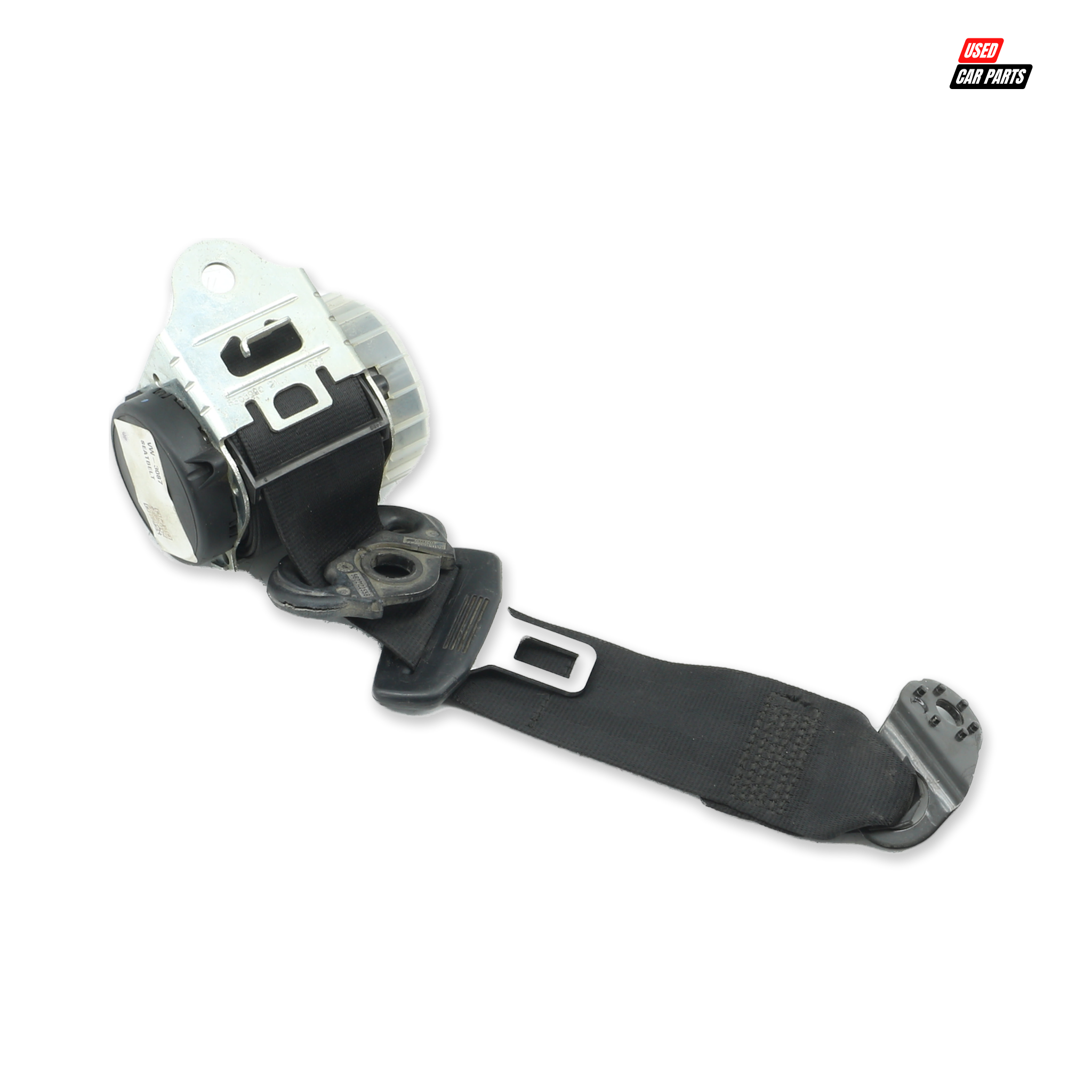 Used Drivers Side Rear Seat Belt (Part Number 6Q0857806A) for 2009 Volkswagen Polo Mk4 Sedan