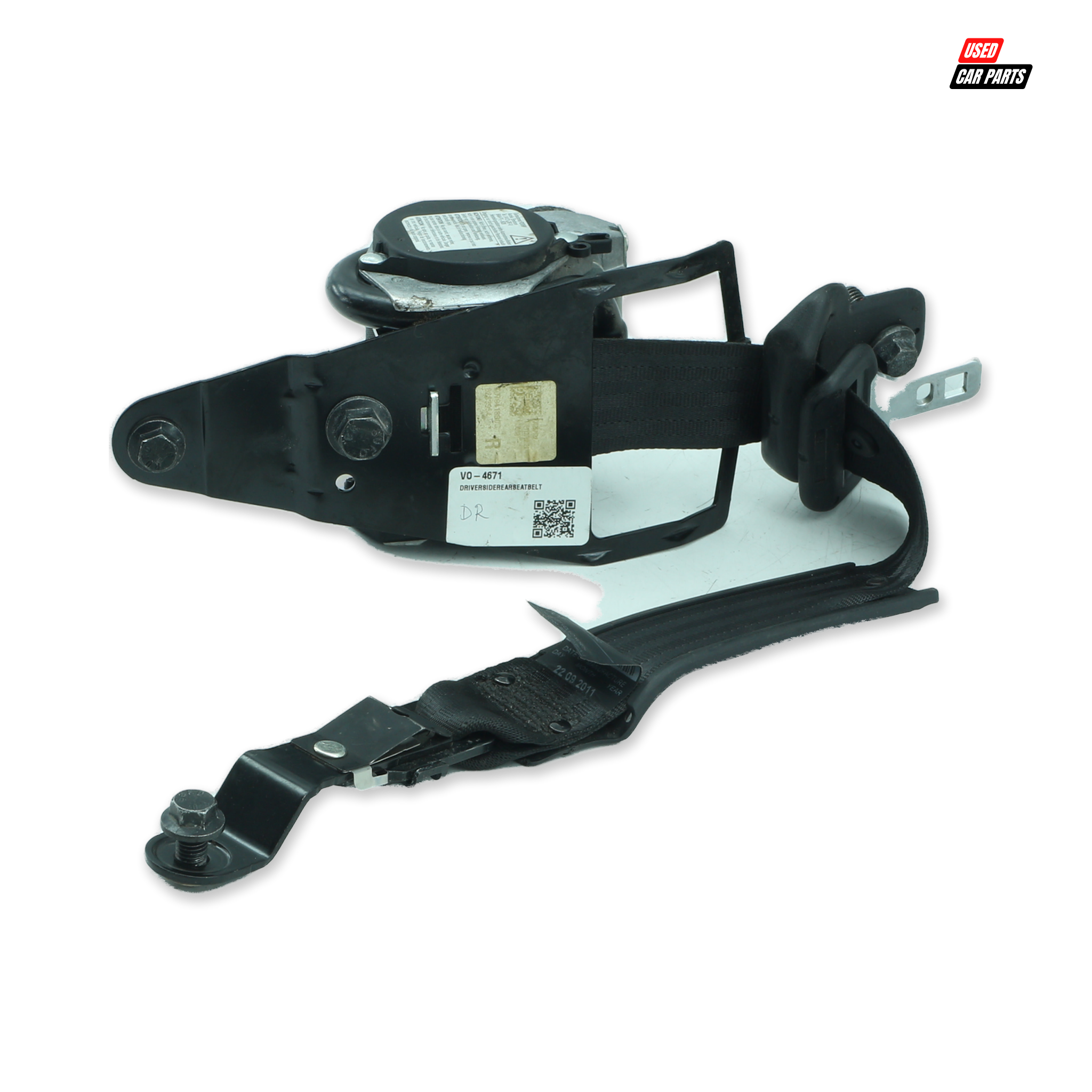 Used Drivers Side Rear Seat Belt for 2012 Volvo XC90 D5 Geartronic AWD