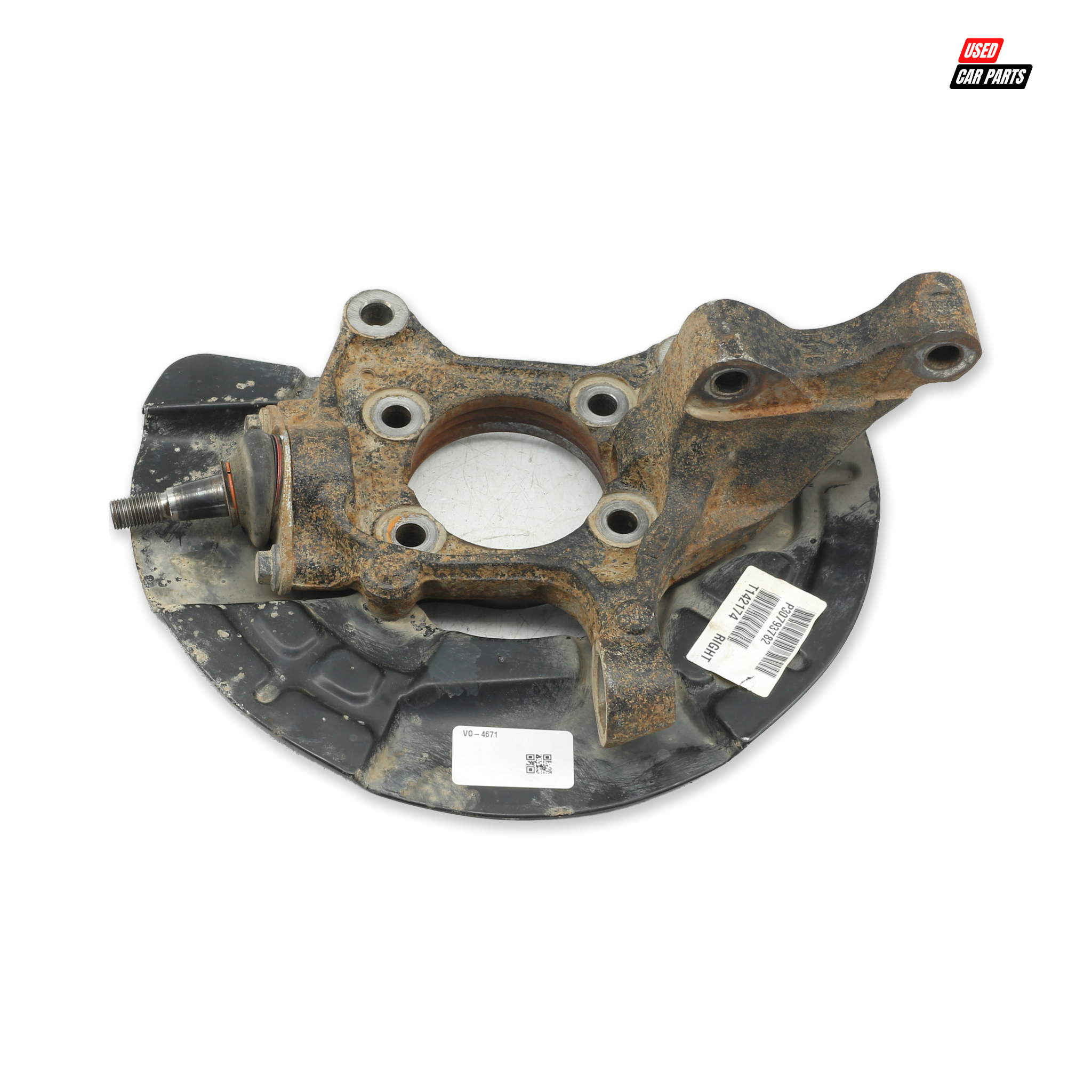 Used Driver's Side Steering Knuckle (Part Number 08630771) for 2012 VOLVO XC90 D5 GEARTRONIC AWD