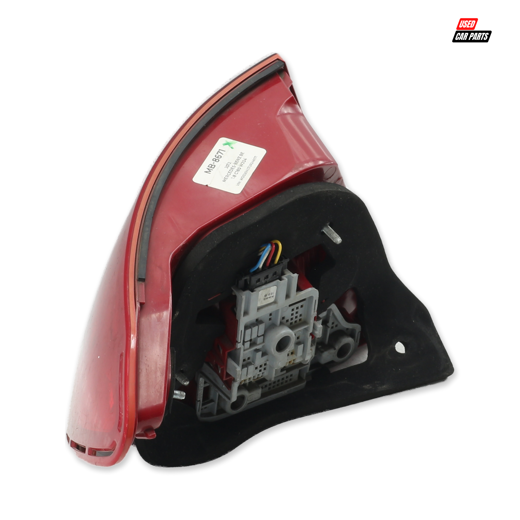 Used Mercedes-Benz C180 2012 Drivers Side Tail Light (Part Number 2049060503)