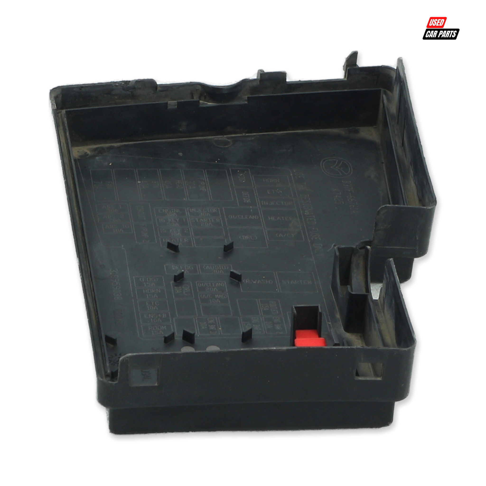 Used OEM B37F66761A Engine Bay Fuse Box Cover for 2008 MAZDA MAZDA3 2.3 MPS Silver