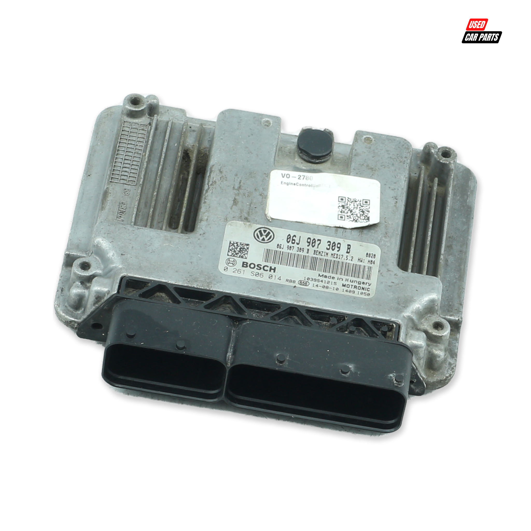 Used Engine Control Unit ECU Part Number 06J907309B for 2015 VOLKSWAGEN JETTA GP 1.4 TSI COMFORTLINE