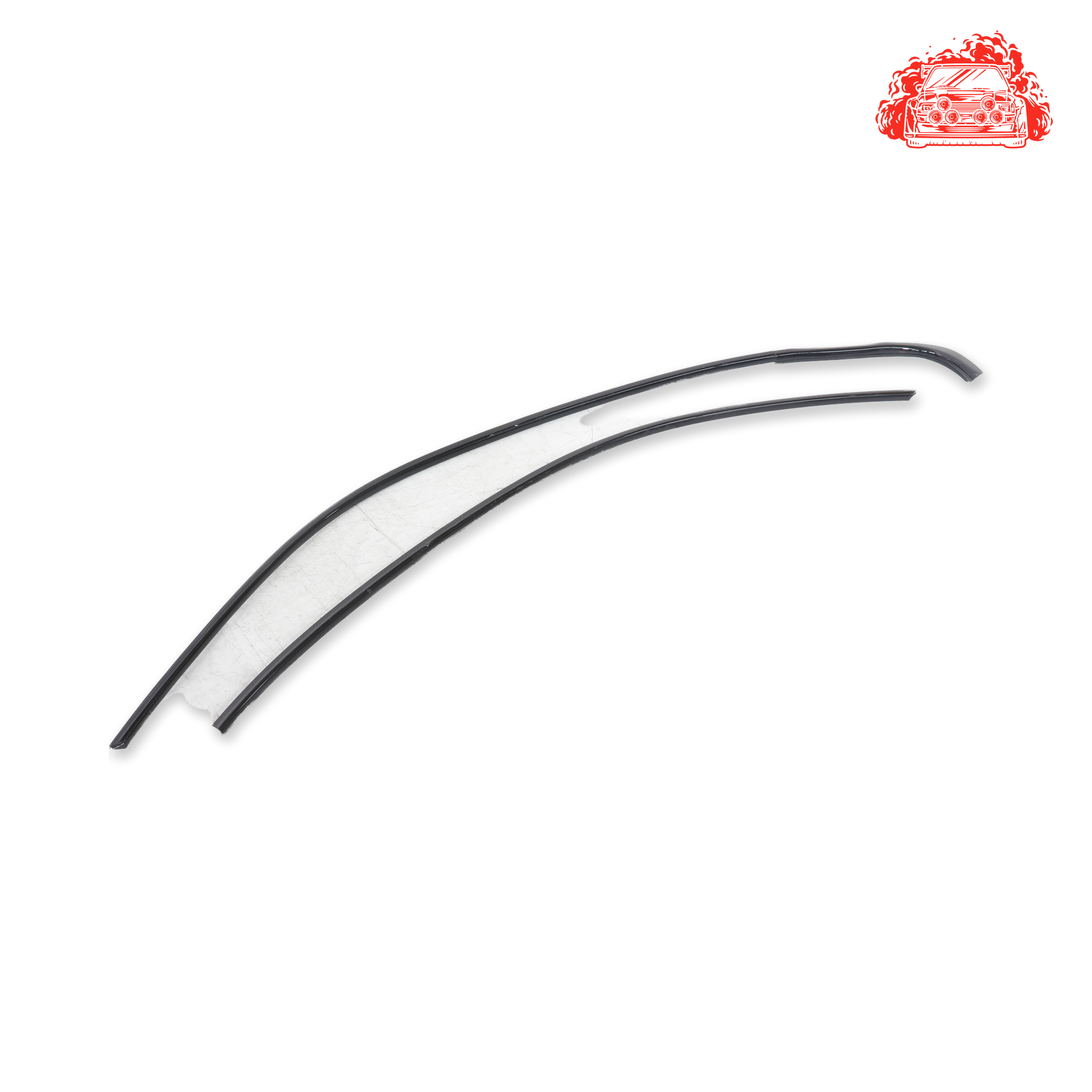Used BMW 320i Exterior Roof Rail Trim Mouldings Set