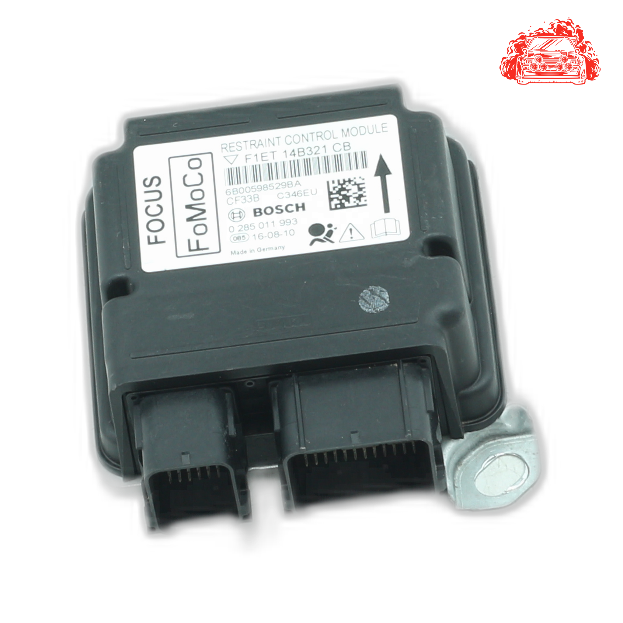 Used Ford Focus 1.0 EcoBoost Ambiente Airbag Control Module - OEM Part F1ET14B321CB