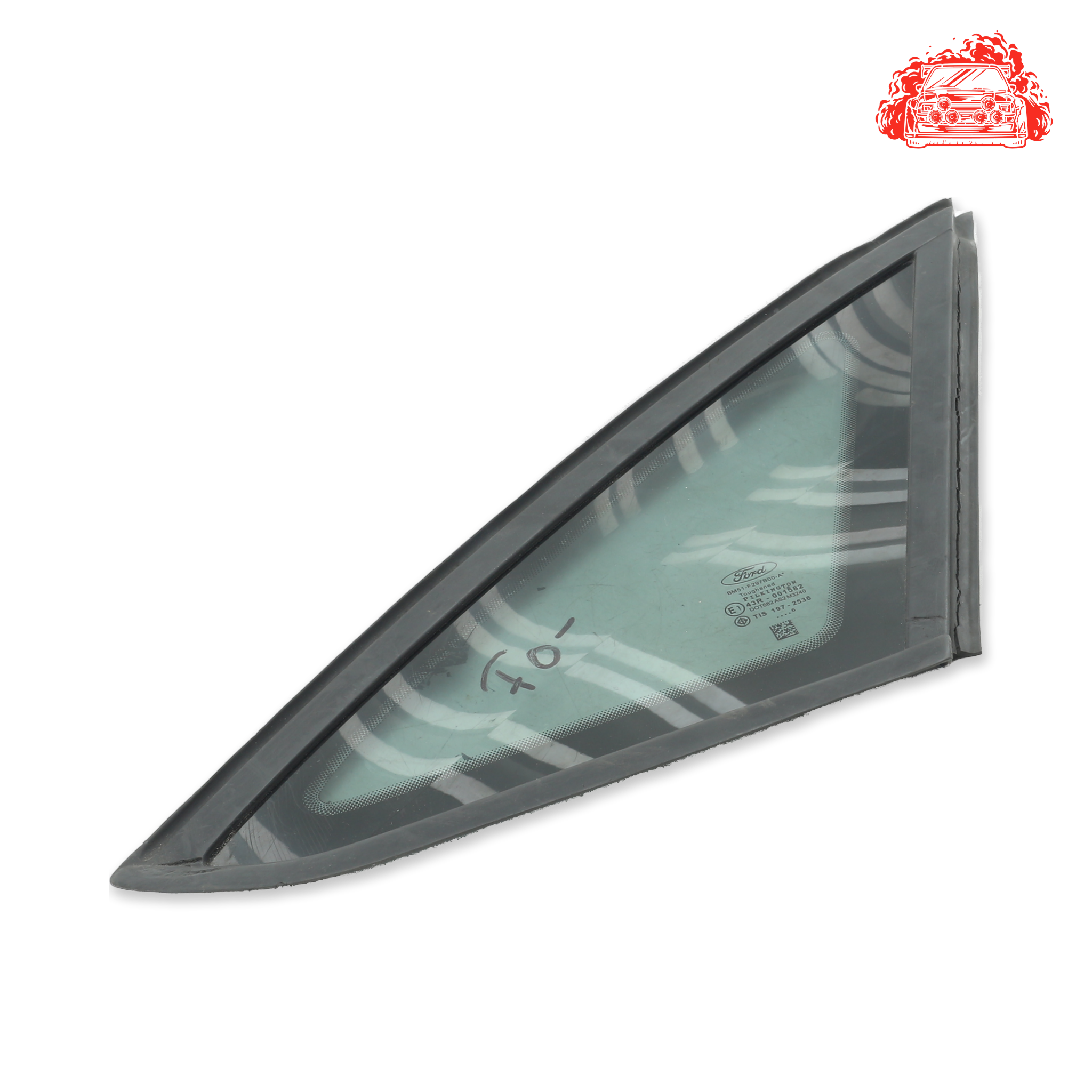 Used FORD FOCUS 1.0 ECOBOOST AMBIENTE driver side rear quarter window - BM51F297B00A