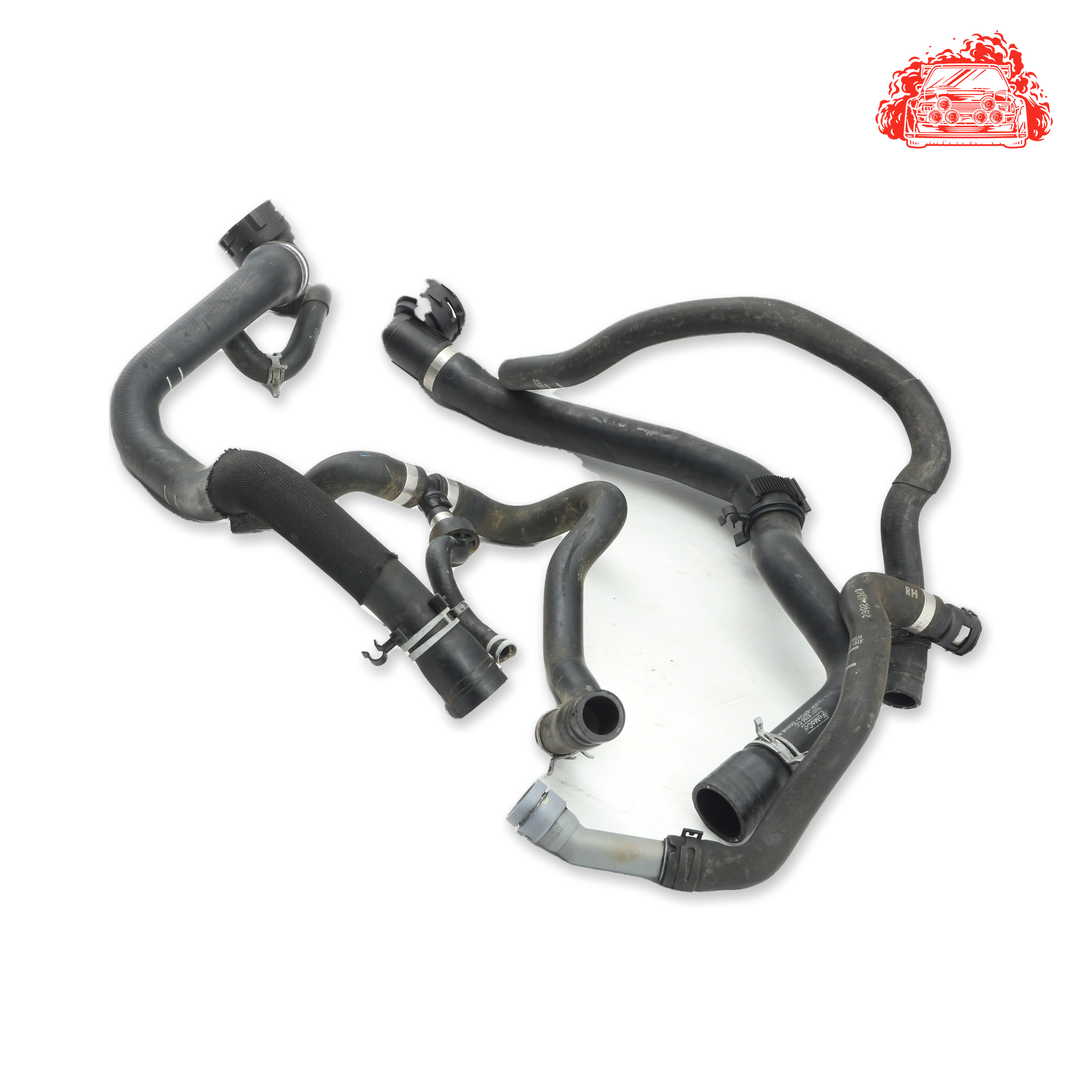 Ford Kuga 2.0 TDCI Water Pipe Set - 8V618286CC,8V6118C553BB