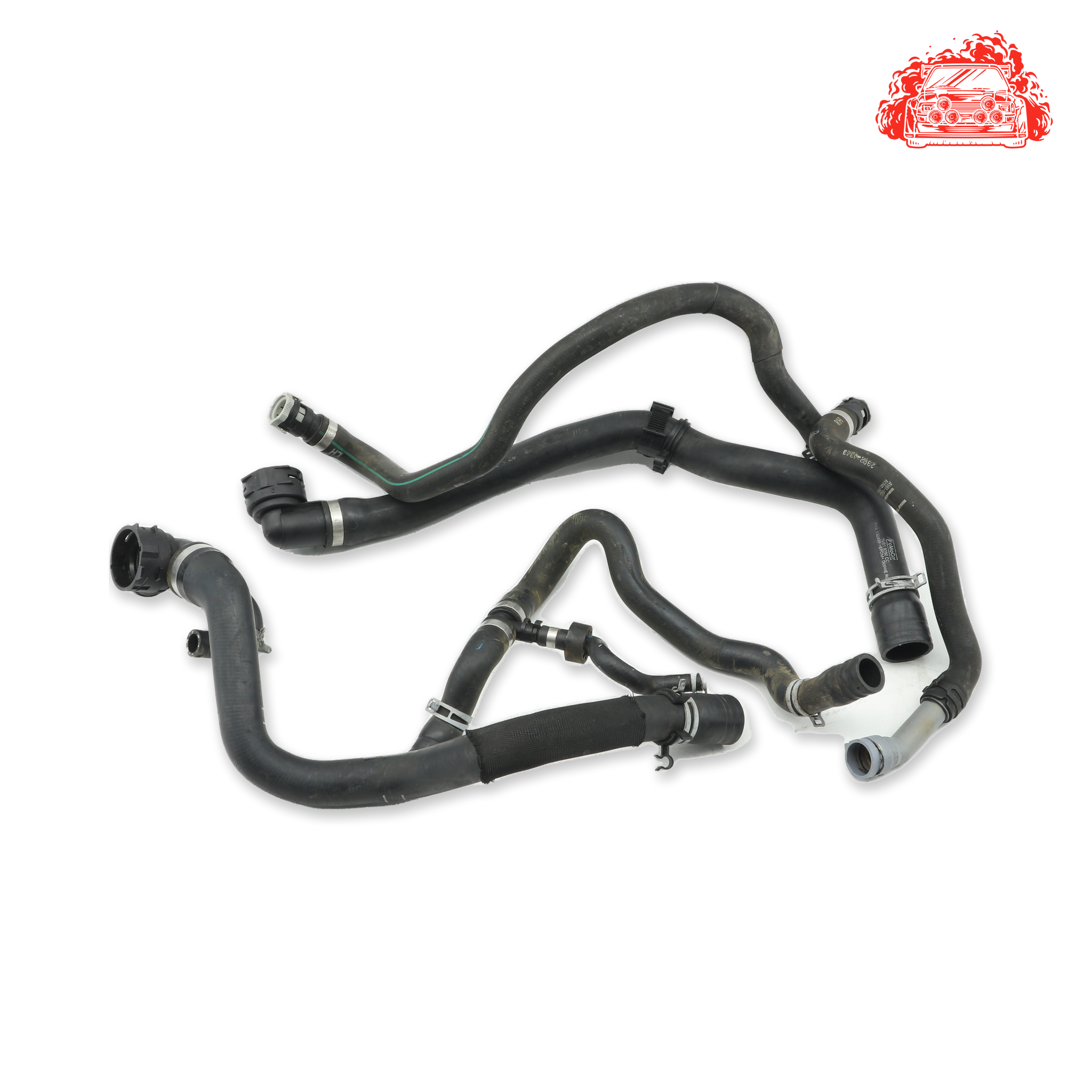 Ford Kuga 2.0 TDCI Water Pipe Set - 8V618286CC,8V6118C553BB