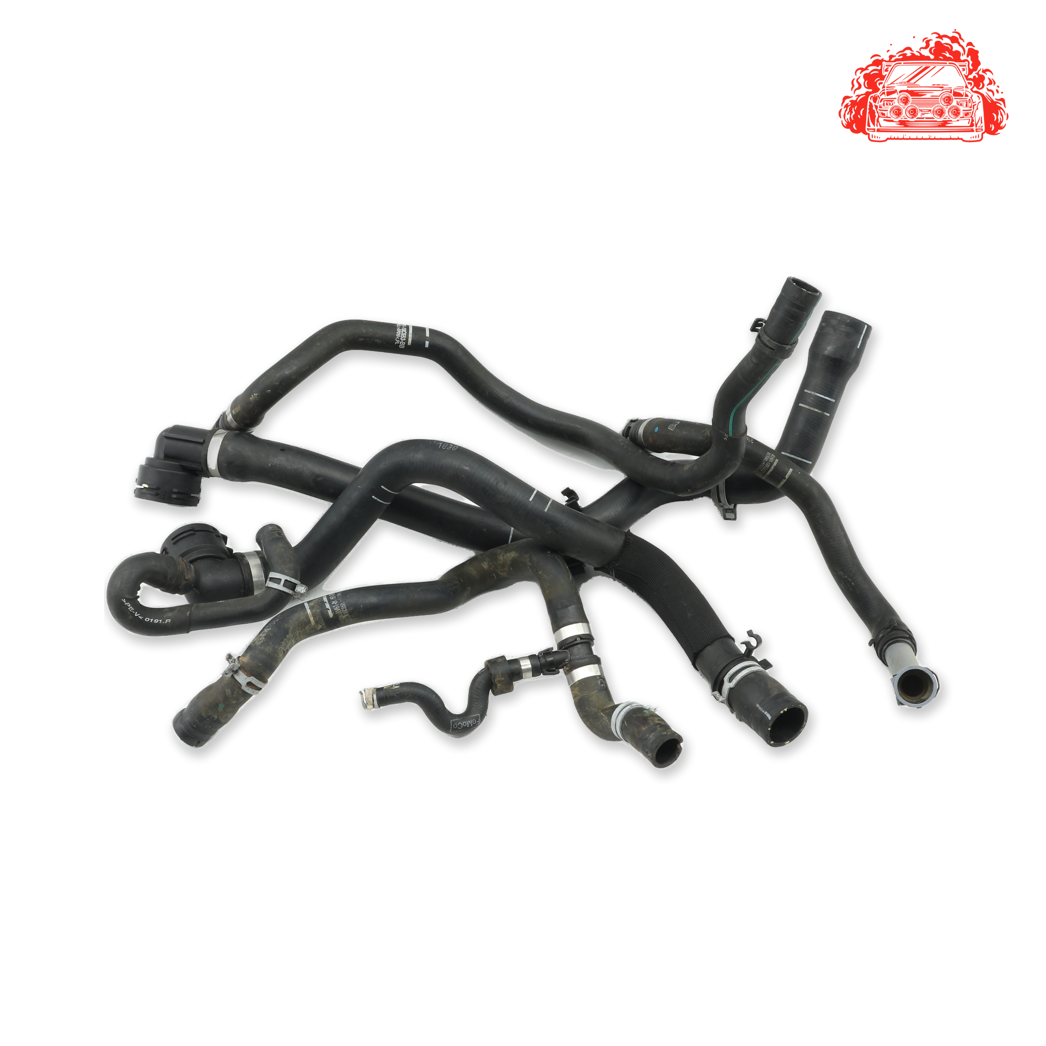 Ford Kuga 2.0 TDCI Water Pipe Set - 8V618286CC,8V6118C553BB