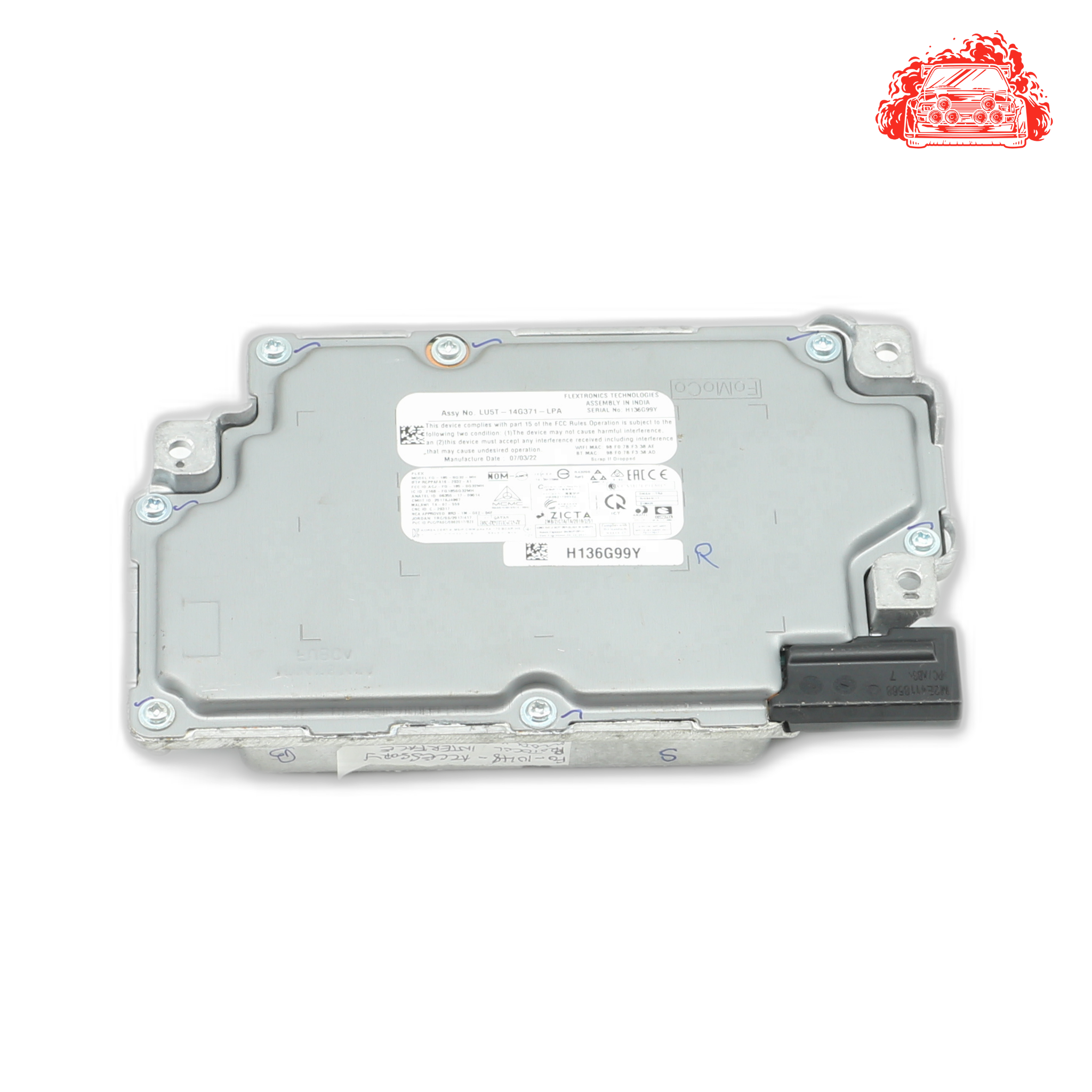 Used Ford EcoSport Bluetooth Control Module - OEM Part LU5T-14G371-LPA