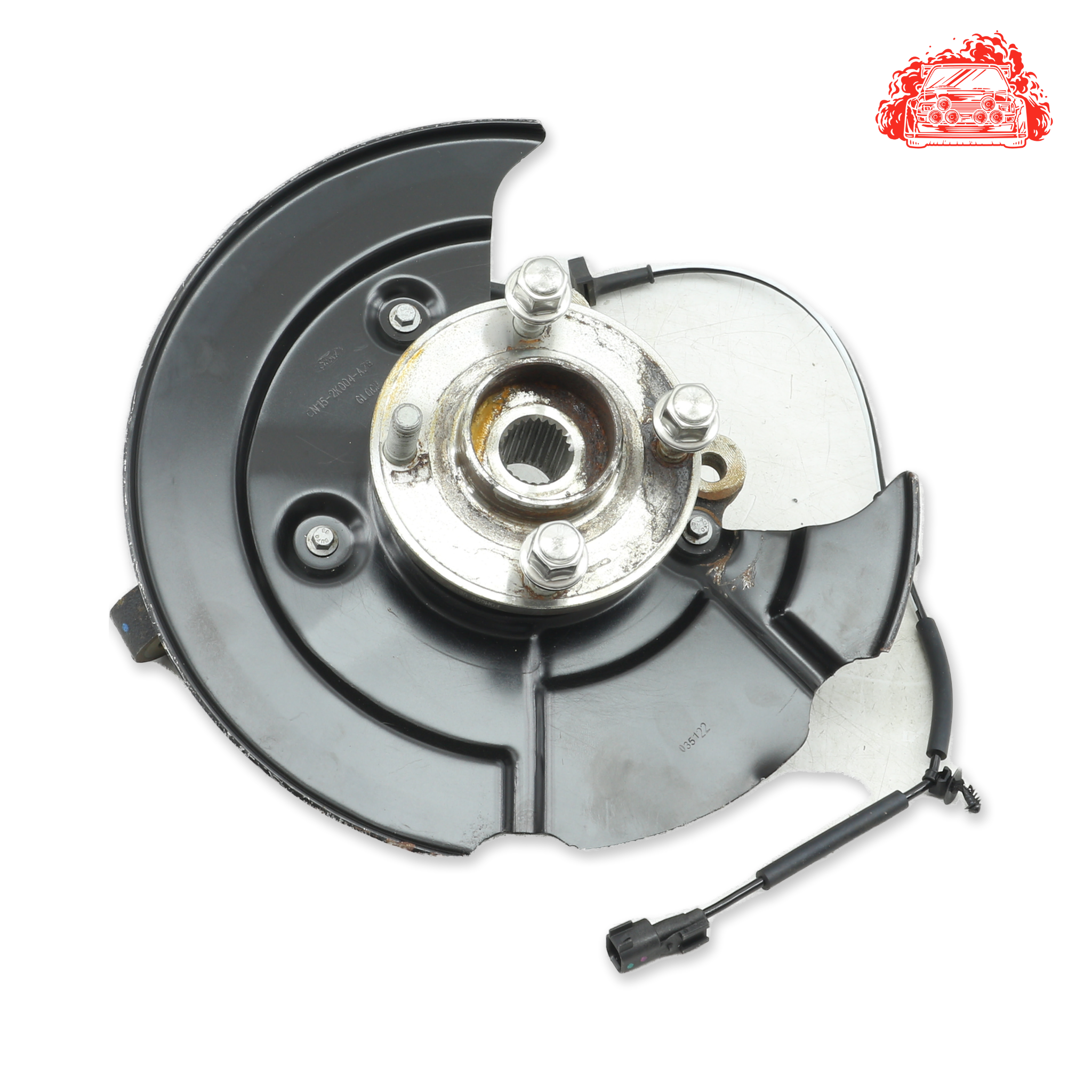 Used Ford EcoSport GN153K170 Driver Side Front Knuckle and Hub
