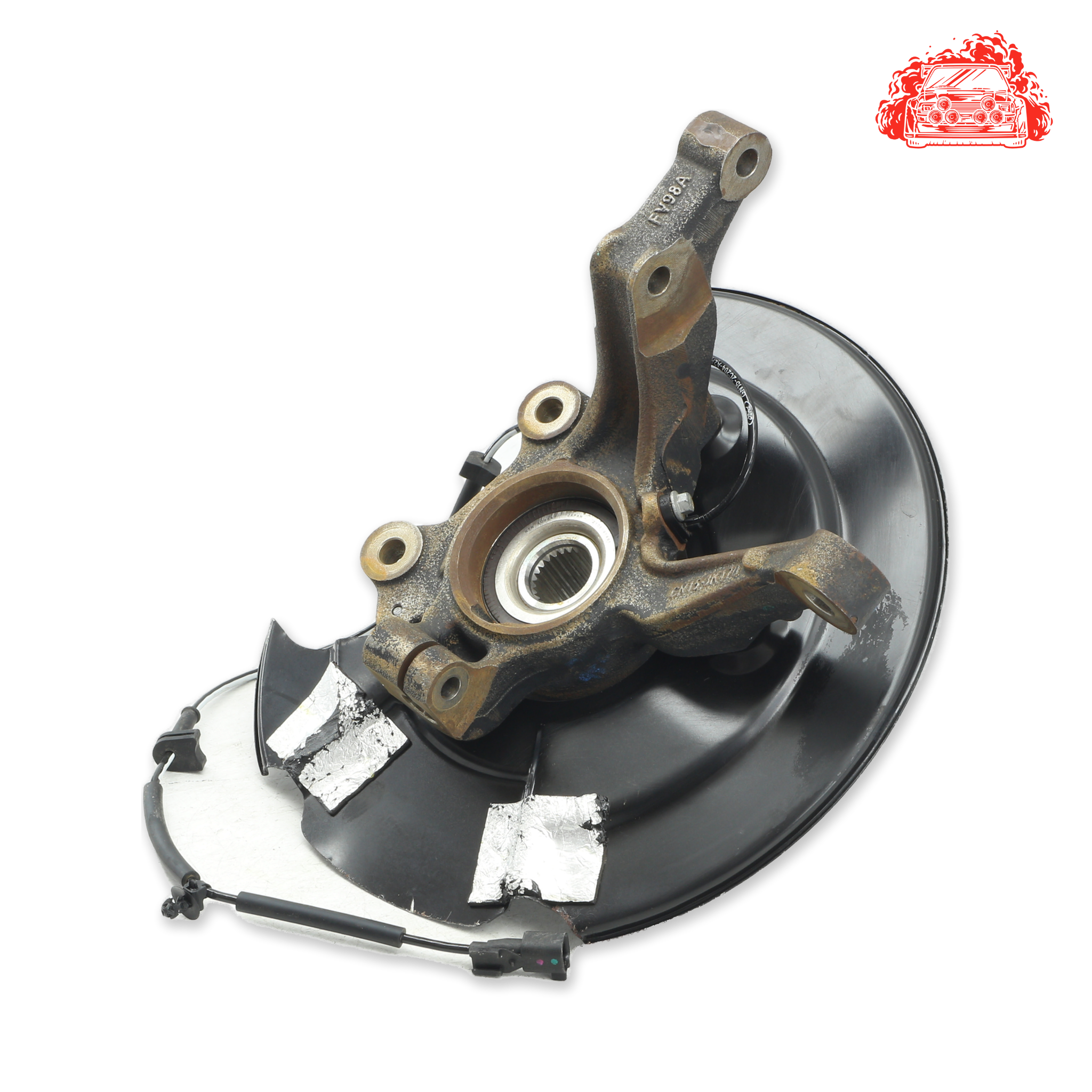 Used Ford EcoSport GN153K170 Driver Side Front Knuckle and Hub