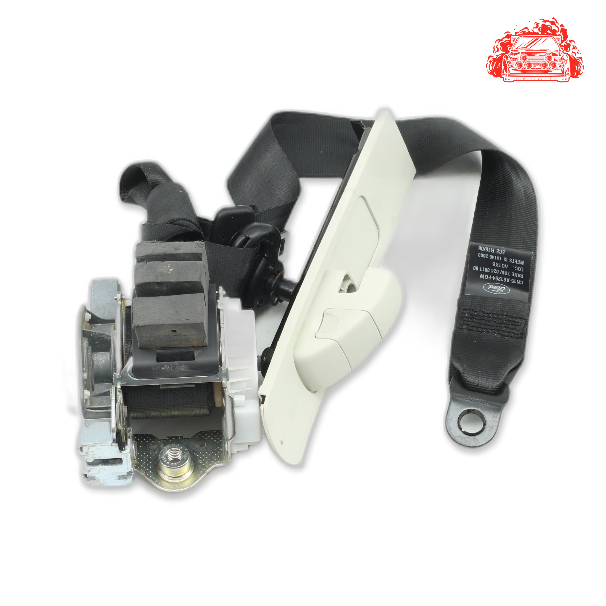 Ford EcoSport Driver Side Front Pretensioner Seat Belt - OEM Part 34119626