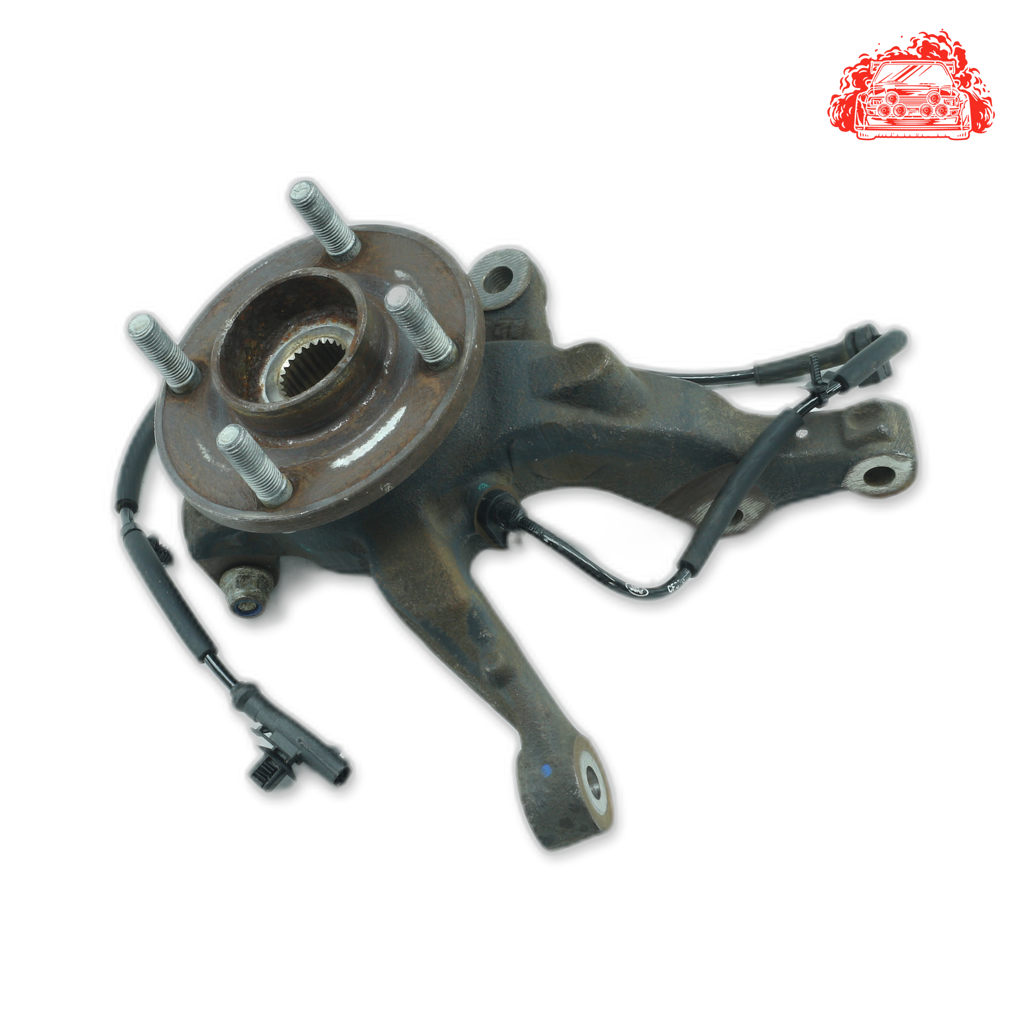 Used Ford EcoSport Passenger Side Front Knuckle and Hub - OEM Part FV98A