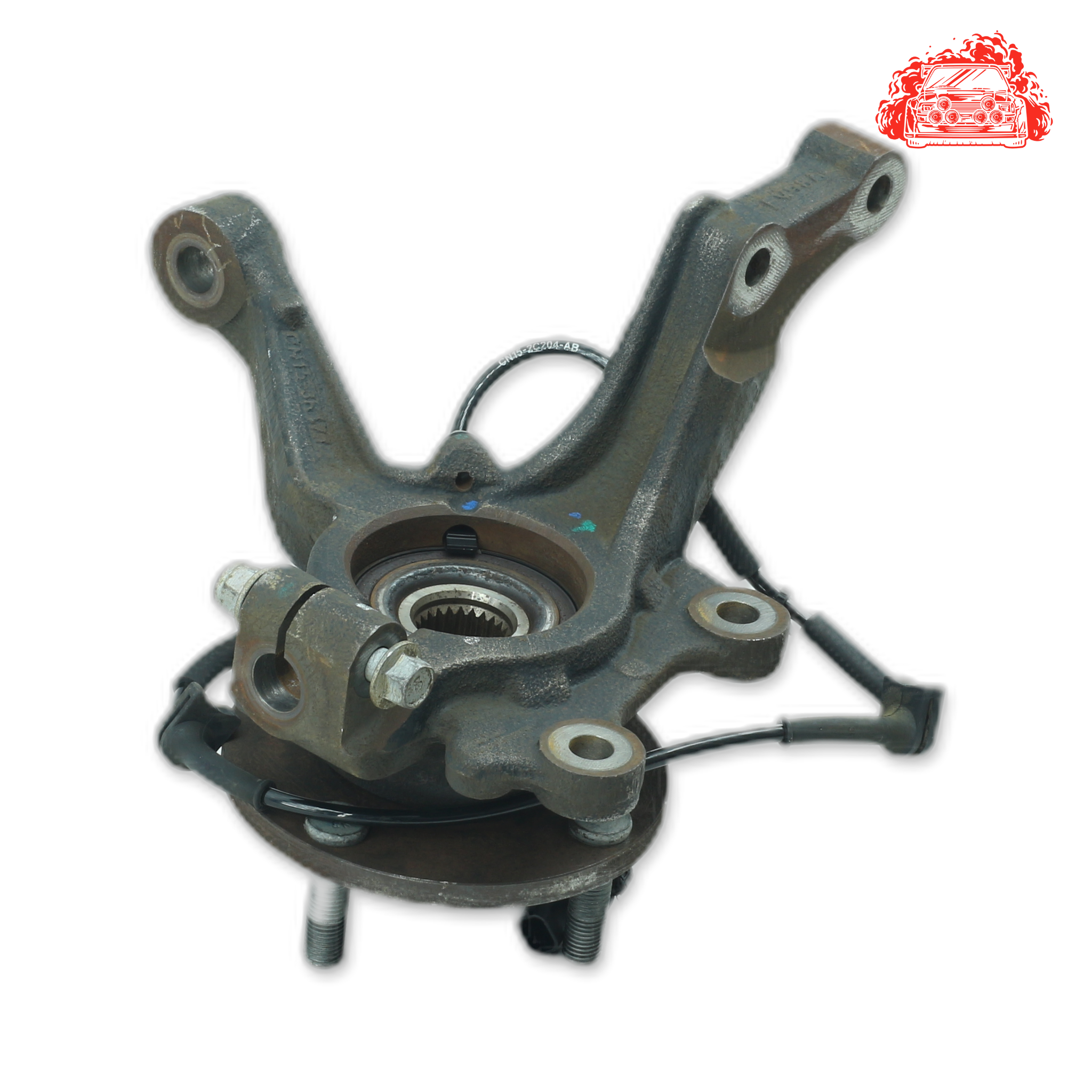 Used Ford EcoSport Passenger Side Front Knuckle and Hub - OEM Part FV98A
