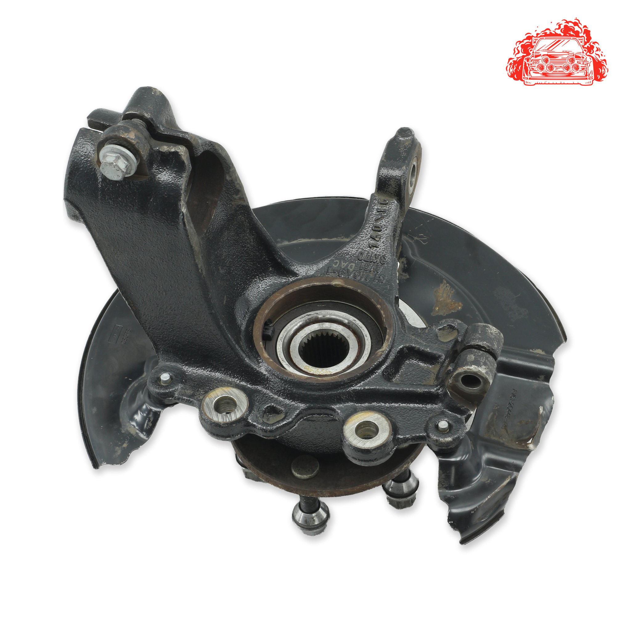Used Ford Focus EcoBoost Driver Side Front Knuckle and Hub