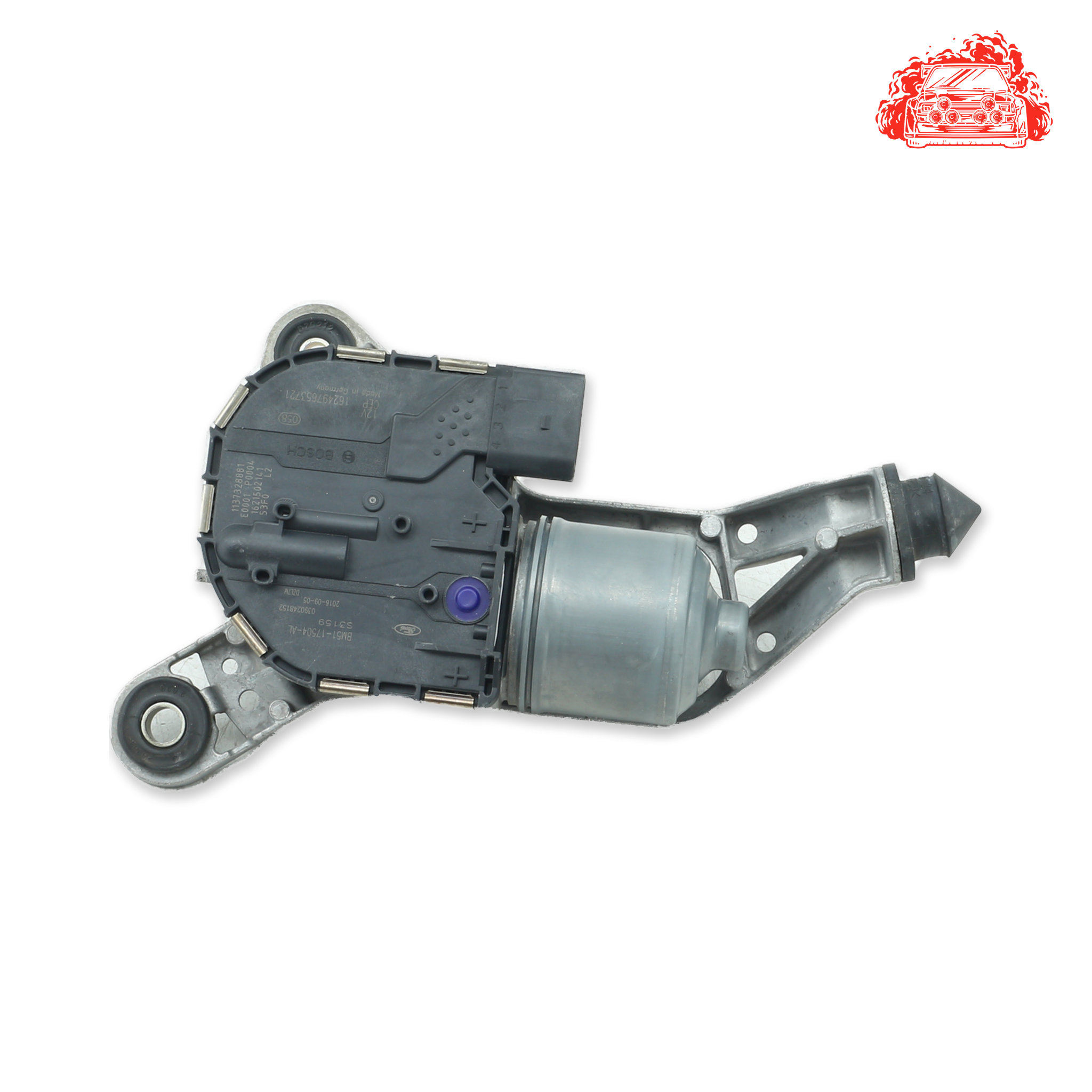 Used Ford Focus EcoBoost Passenger Side Front Wiper Motor BM5117504A
