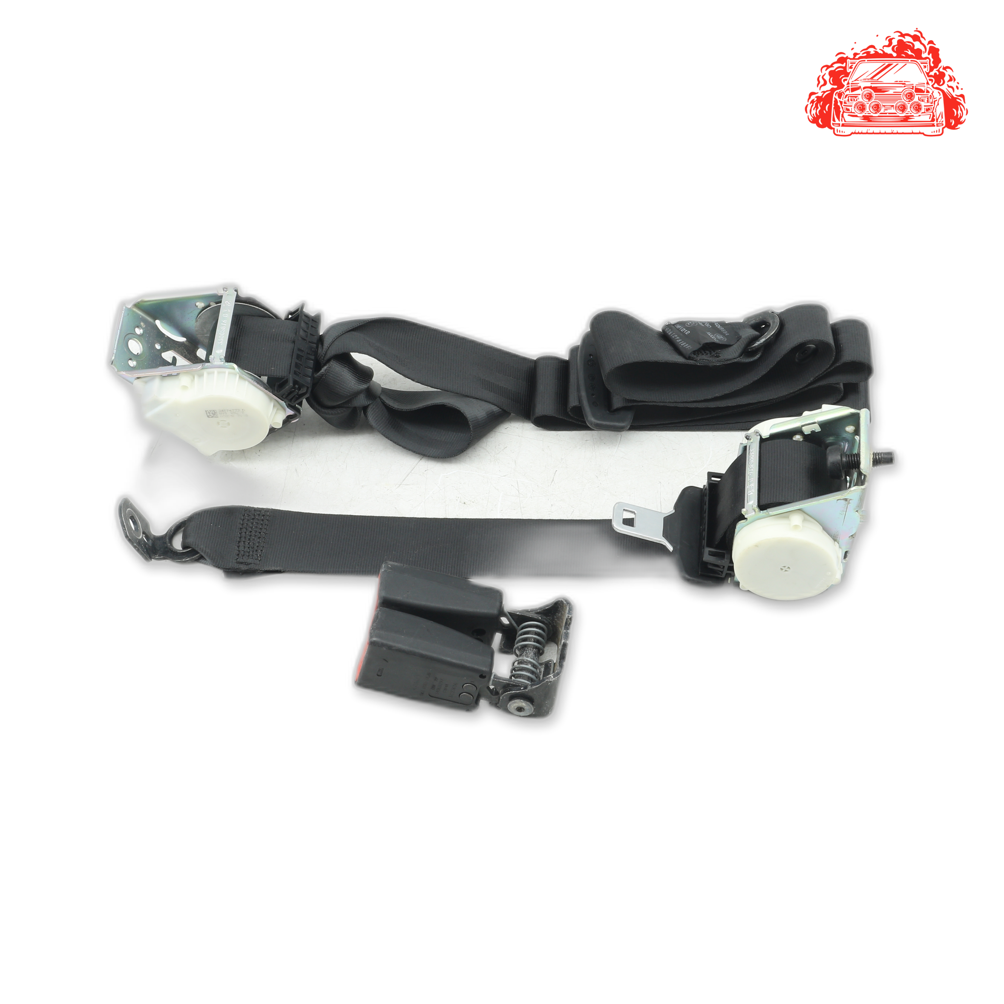 Used Ford Focus EcoBoost Rear Non Pretensioner Seat Belt Set
