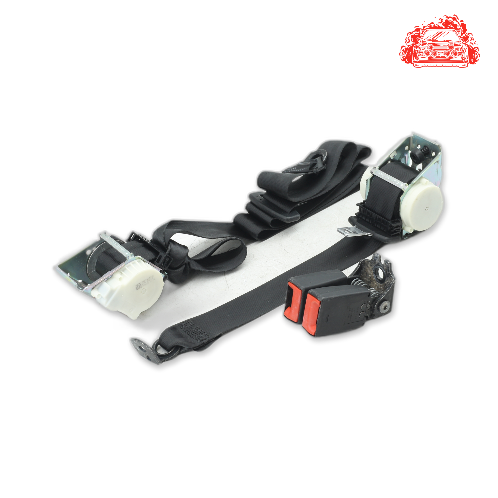 Used Ford Focus EcoBoost Rear Non Pretensioner Seat Belt Set