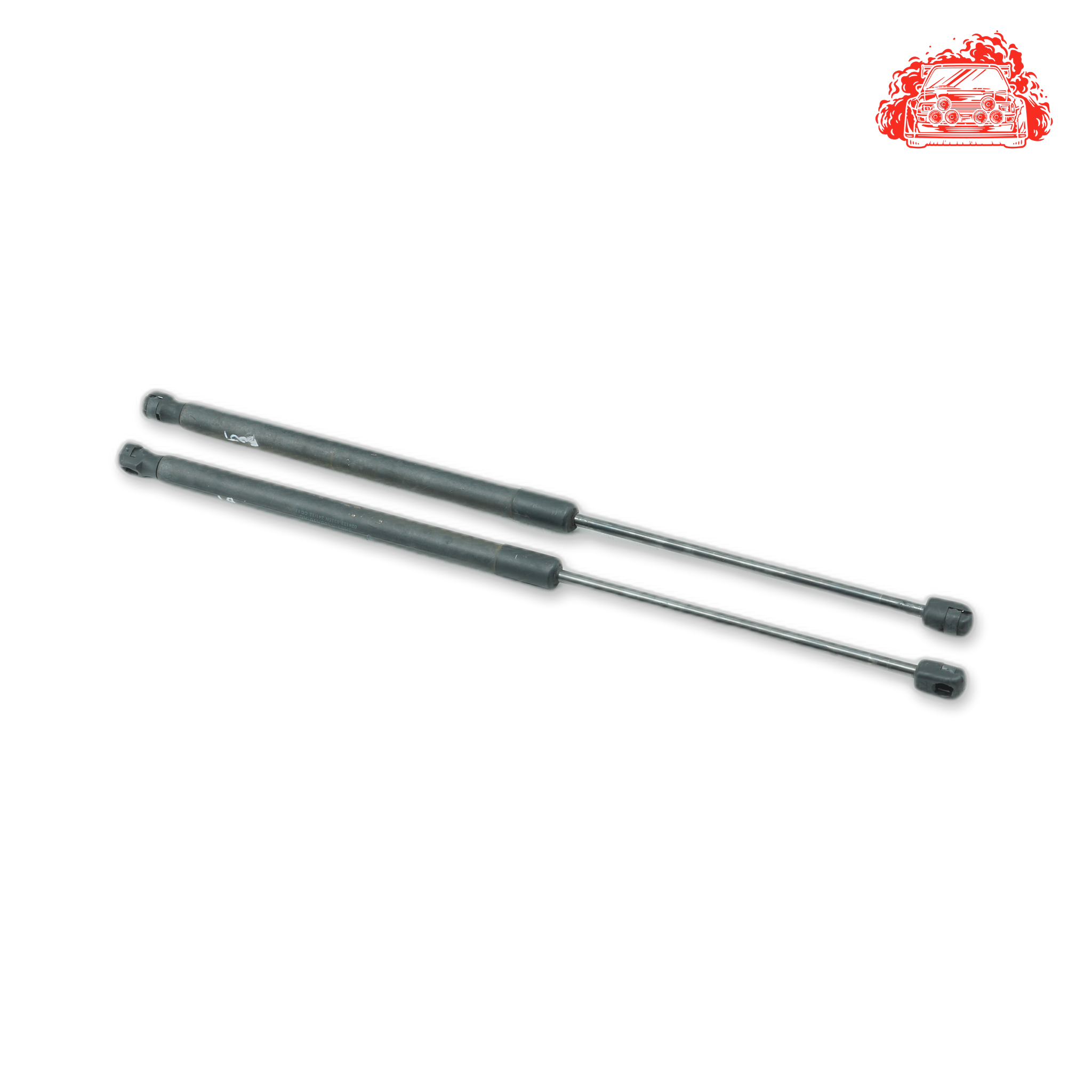 Used Ford Fiesta 1.6 Ambiente Powershift Boot Tailgate Gas Struts Set - OEM Part 8A61-A406A10-AC