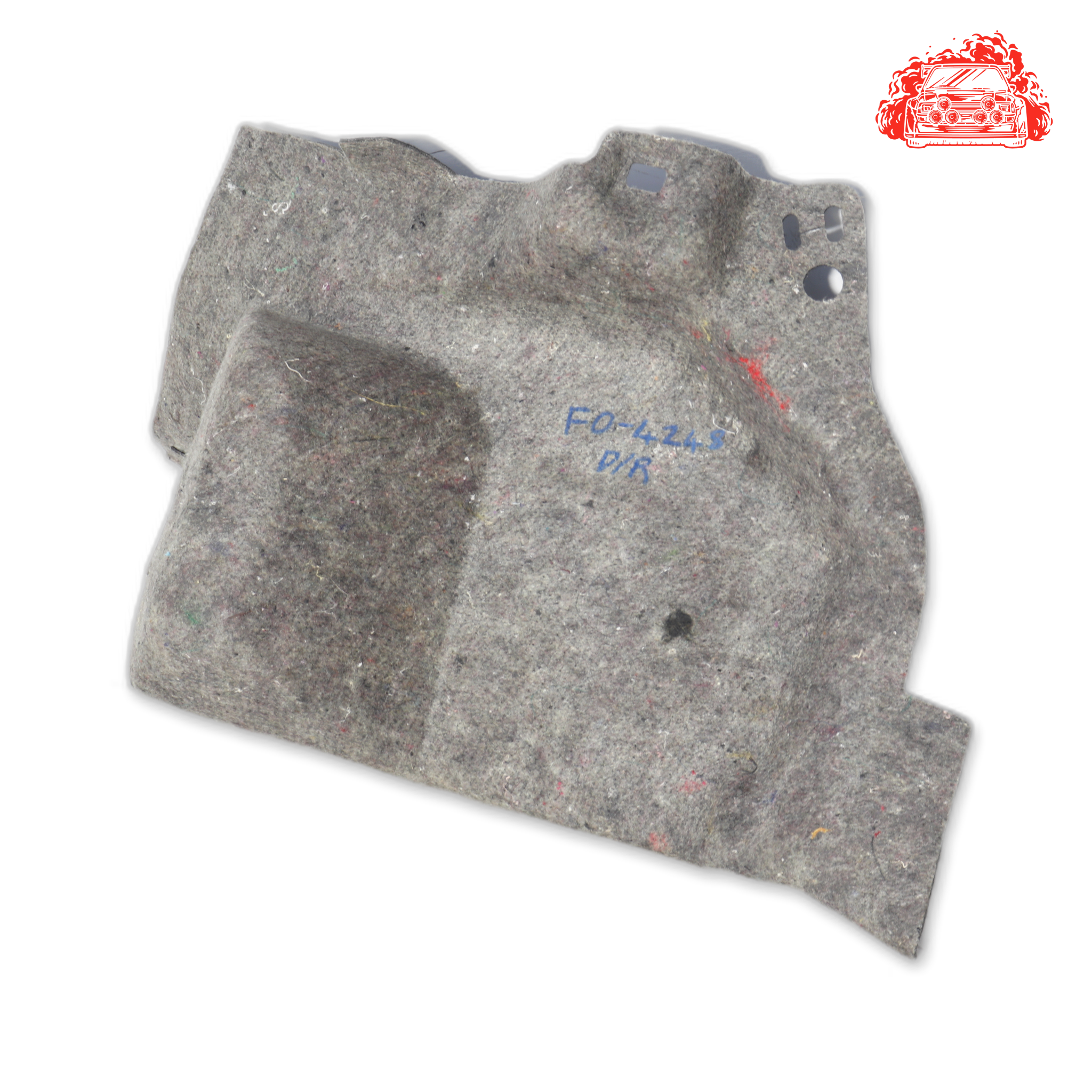 Used FORD FIESTA 1.6 AMBIENTE POWERSHIFT driver side boot lining carpet