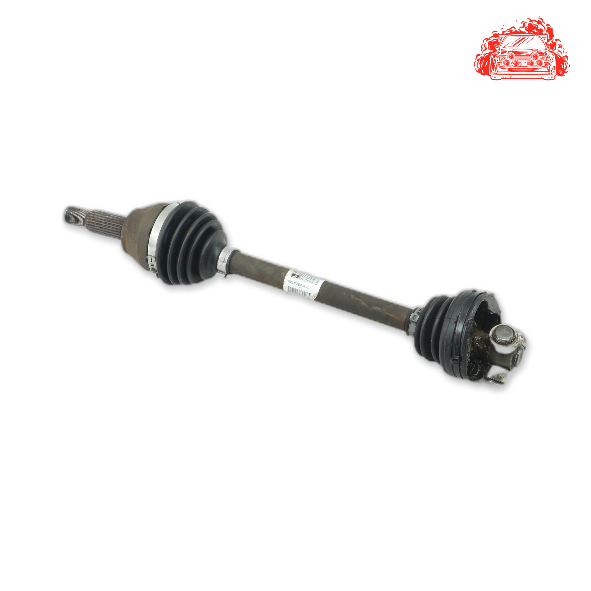 Used Ford Fiesta 1.6 Ambiente Powershift Driver Side Front Driveshaft - OEM Part 8V513B436CC