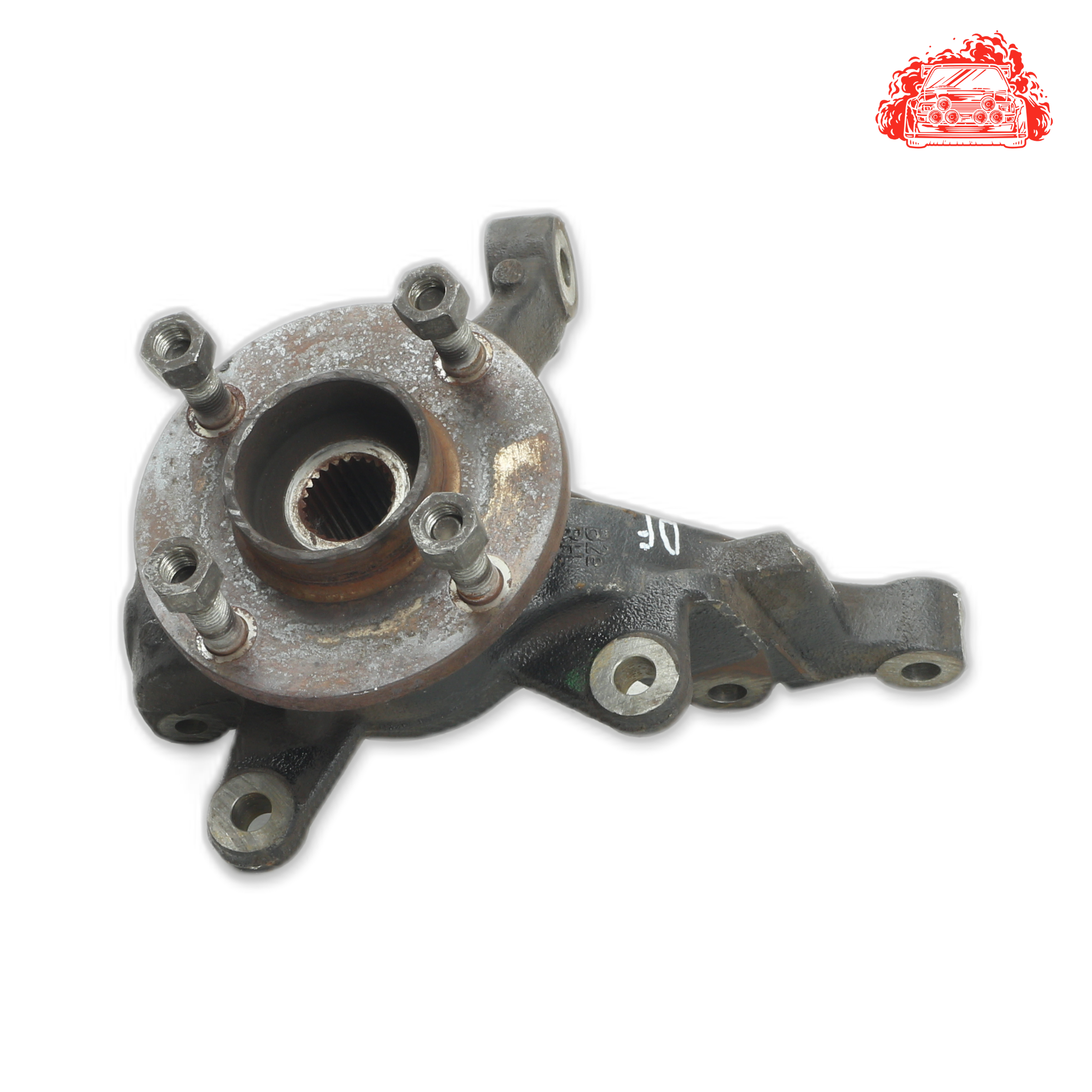 Ford Fiesta 1.6 Ambiente Powershift Driver Side Front Knuckle & Hub