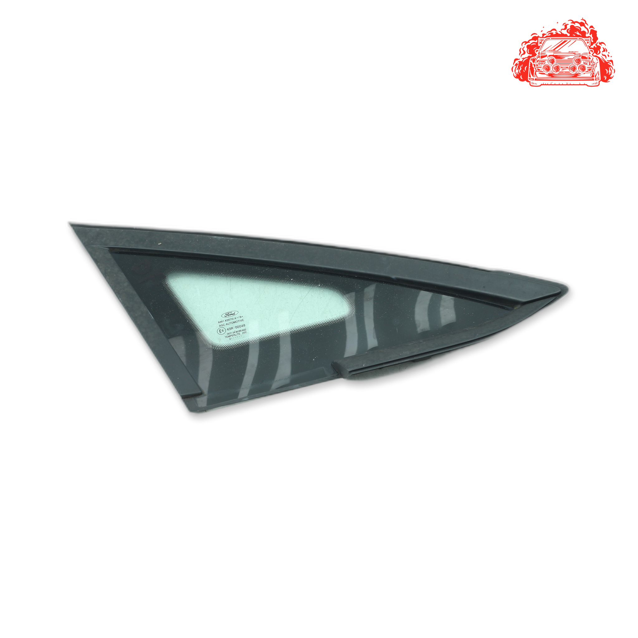 Used Ford Fiesta 1.6 Ambiente Powershift Driver Side Front Quarter Window - OEM Part 8A61A29710A