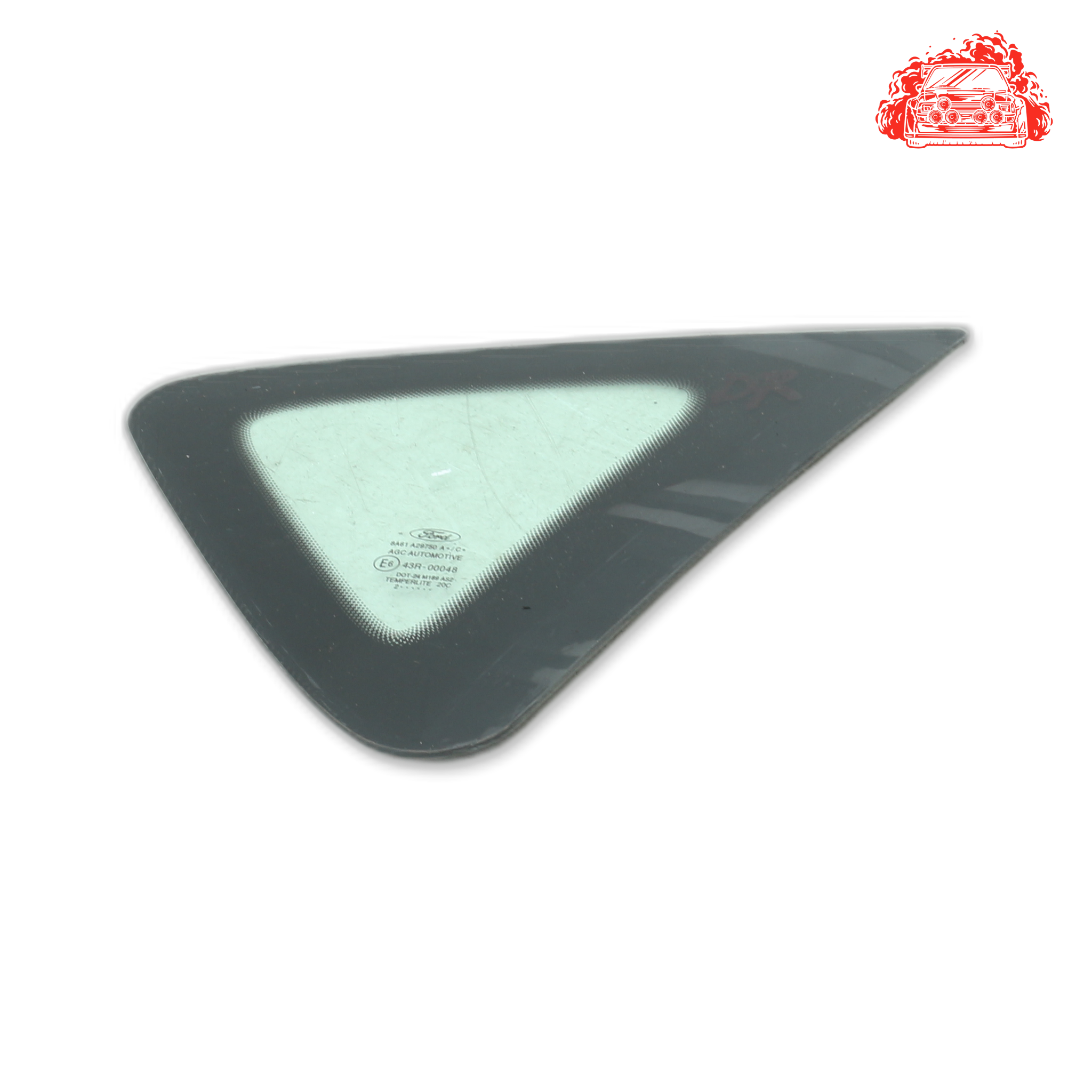 Used Ford Fiesta 1.6 Ambiente Powershift Driver Side Rear Quarter Window - OEM Part 8A61A29750A