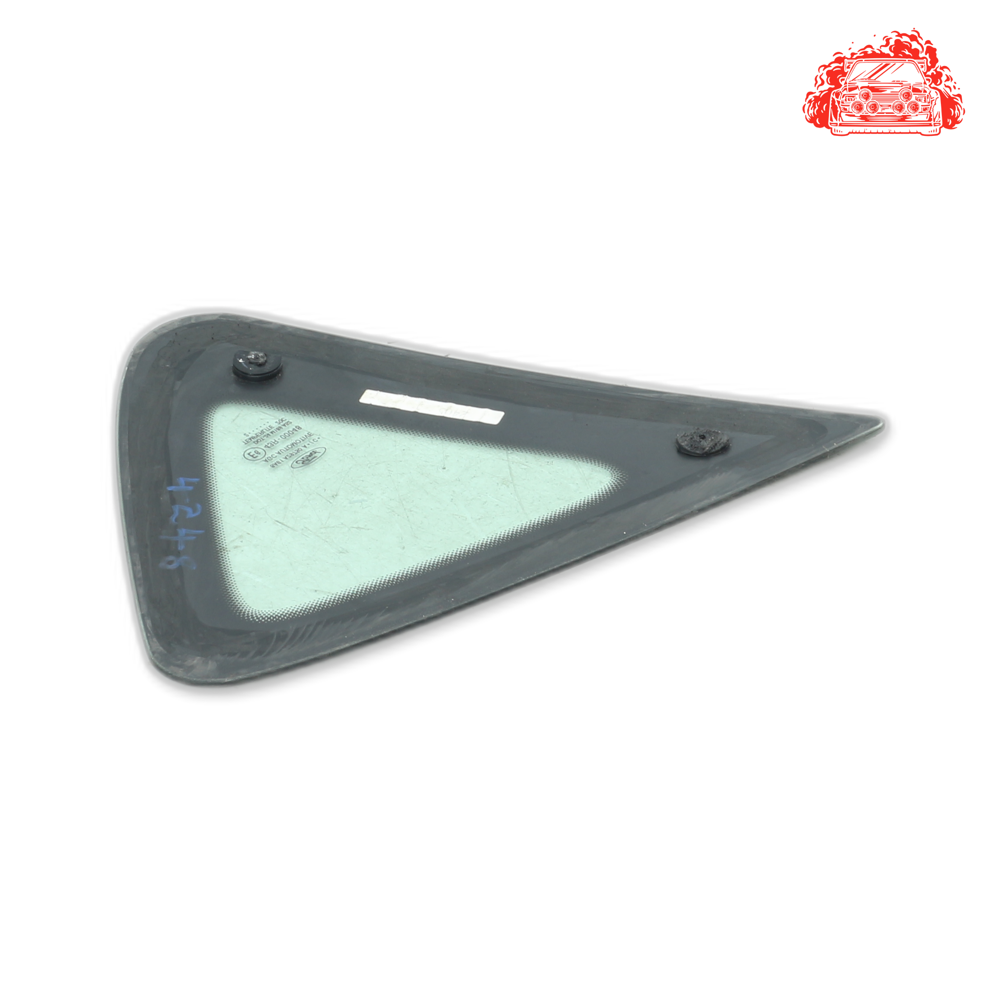 Used Ford Fiesta 1.6 Ambiente Powershift Driver Side Rear Quarter Window - OEM Part 8A61A29750A