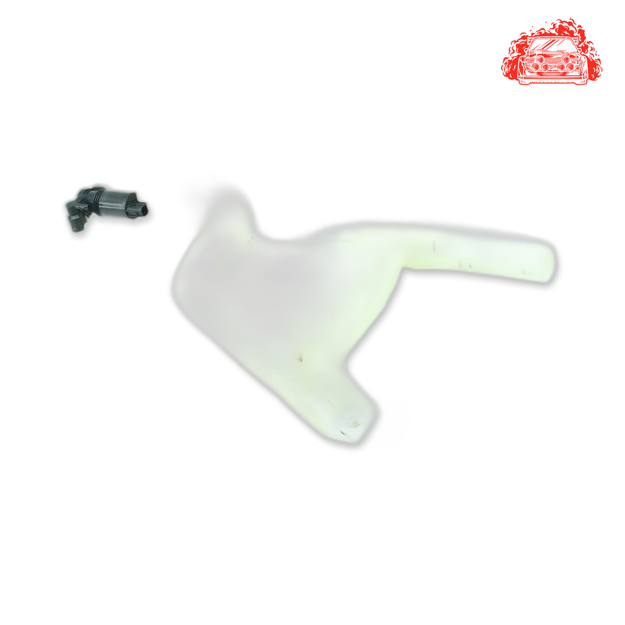 Used Ford Fiesta 1.6 Ambiente Powershift Front Windshield Washer Fluid Reservoir - OEM Part 8A6117B613AF
