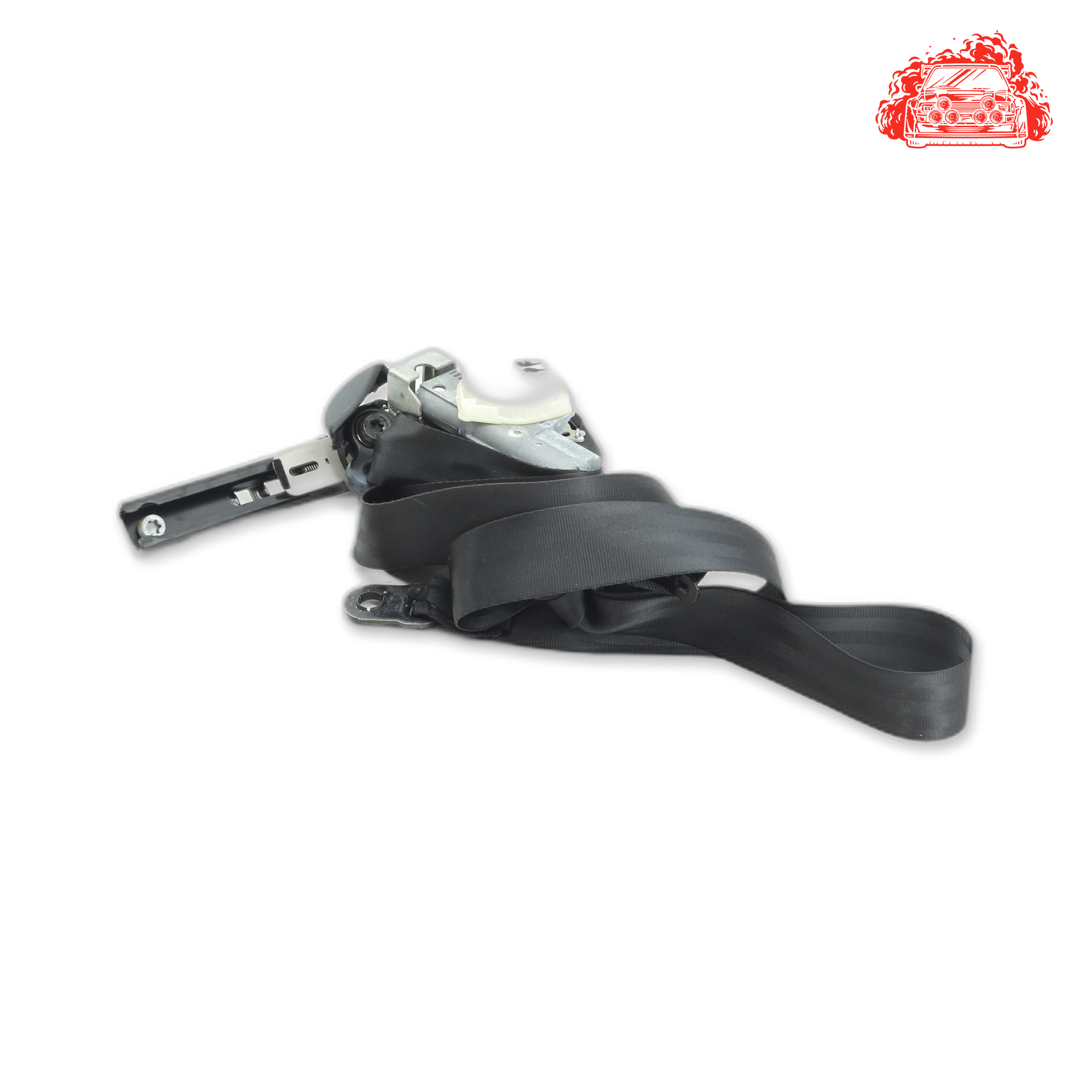 Used Ford Fiesta 1.6 Ambiente Powershift Passenger Side Front Pretensioner Seat Belt - OEM Part 34054703,33013567B