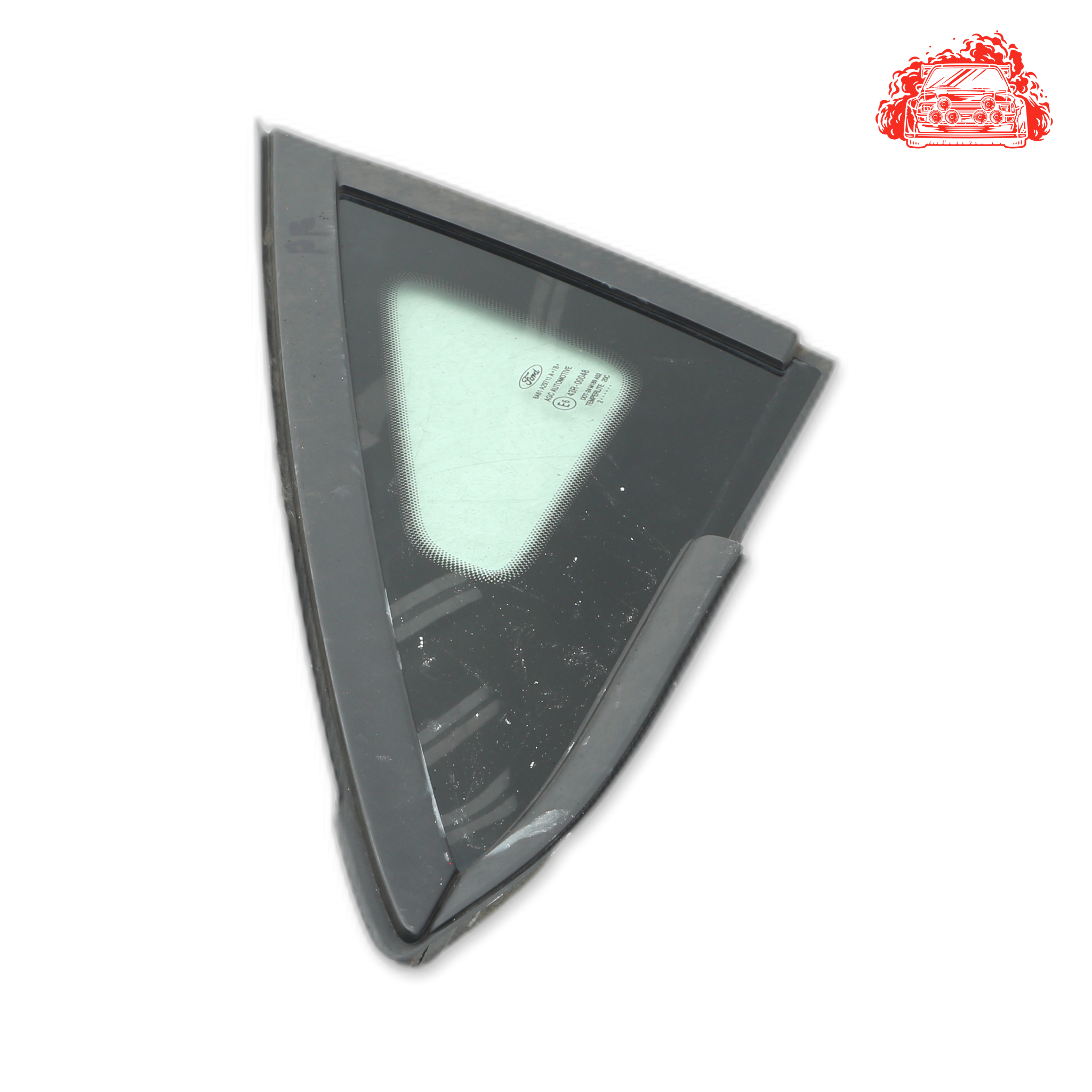 Used Ford Fiesta 1.6 Ambiente Powershift Passenger Side Front Quarter Window - OEM Part 8A61A29711A