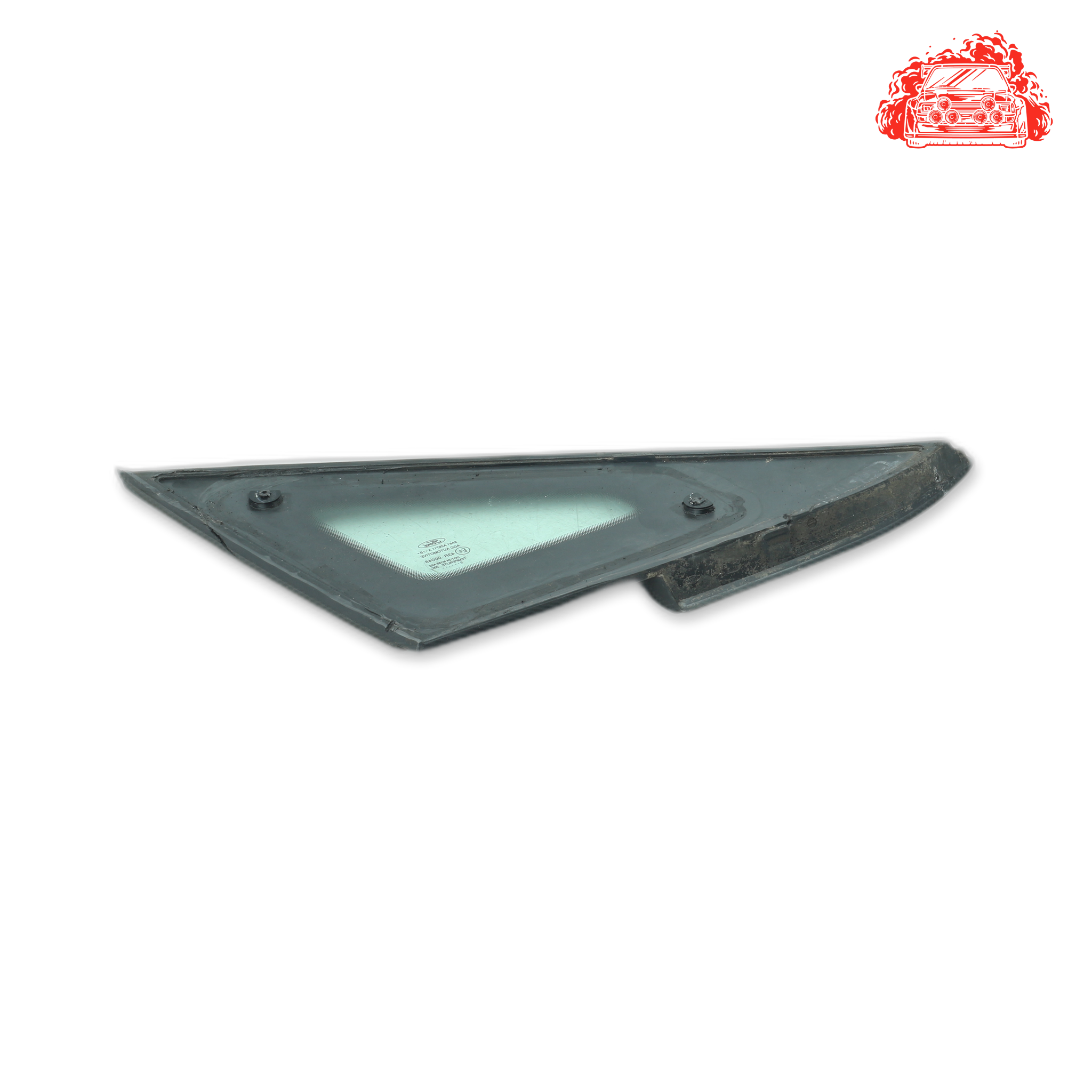 Used Ford Fiesta 1.6 Ambiente Powershift Passenger Side Front Quarter Window - OEM Part 8A61A29711A
