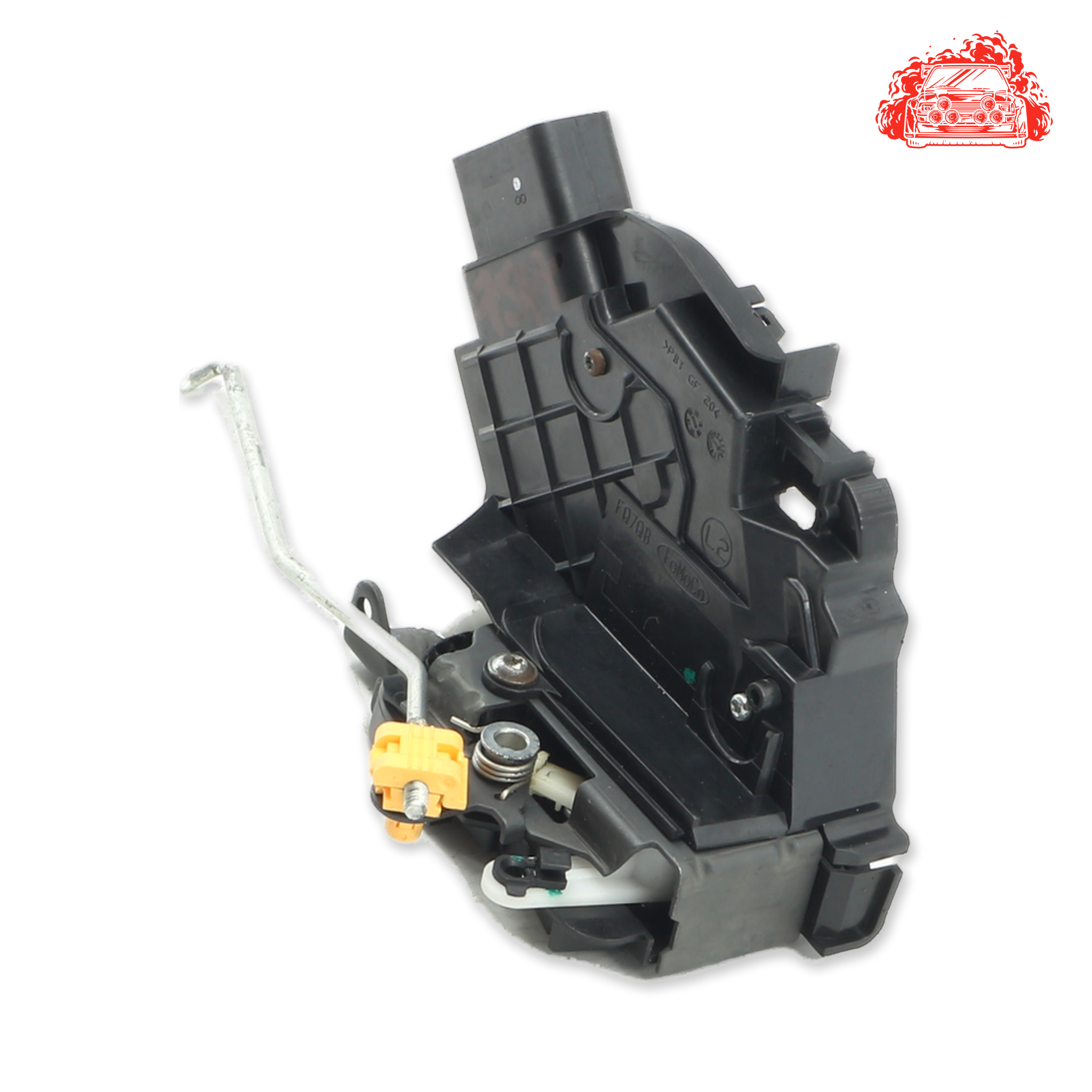 passenger side front door locking mechanism - photo 3
