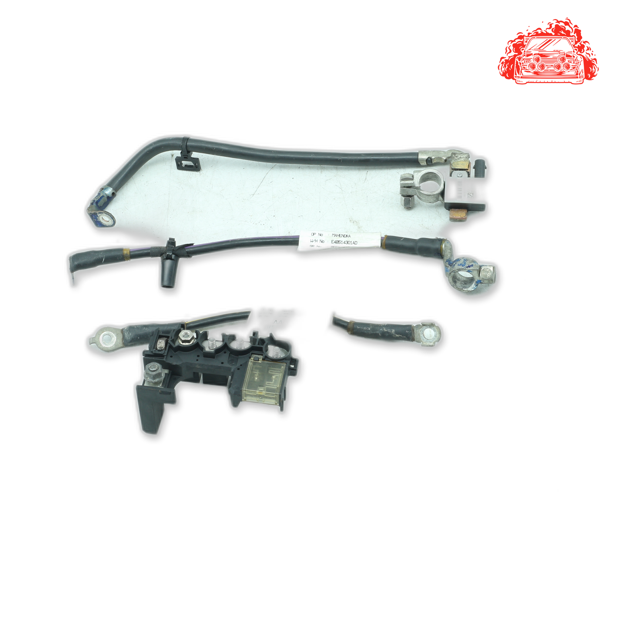 Used Ford FIGO 1.5 Trend (5DR) Positive & Negative Battery Cable - OEM Part E4B5-14301,E4B514324AA