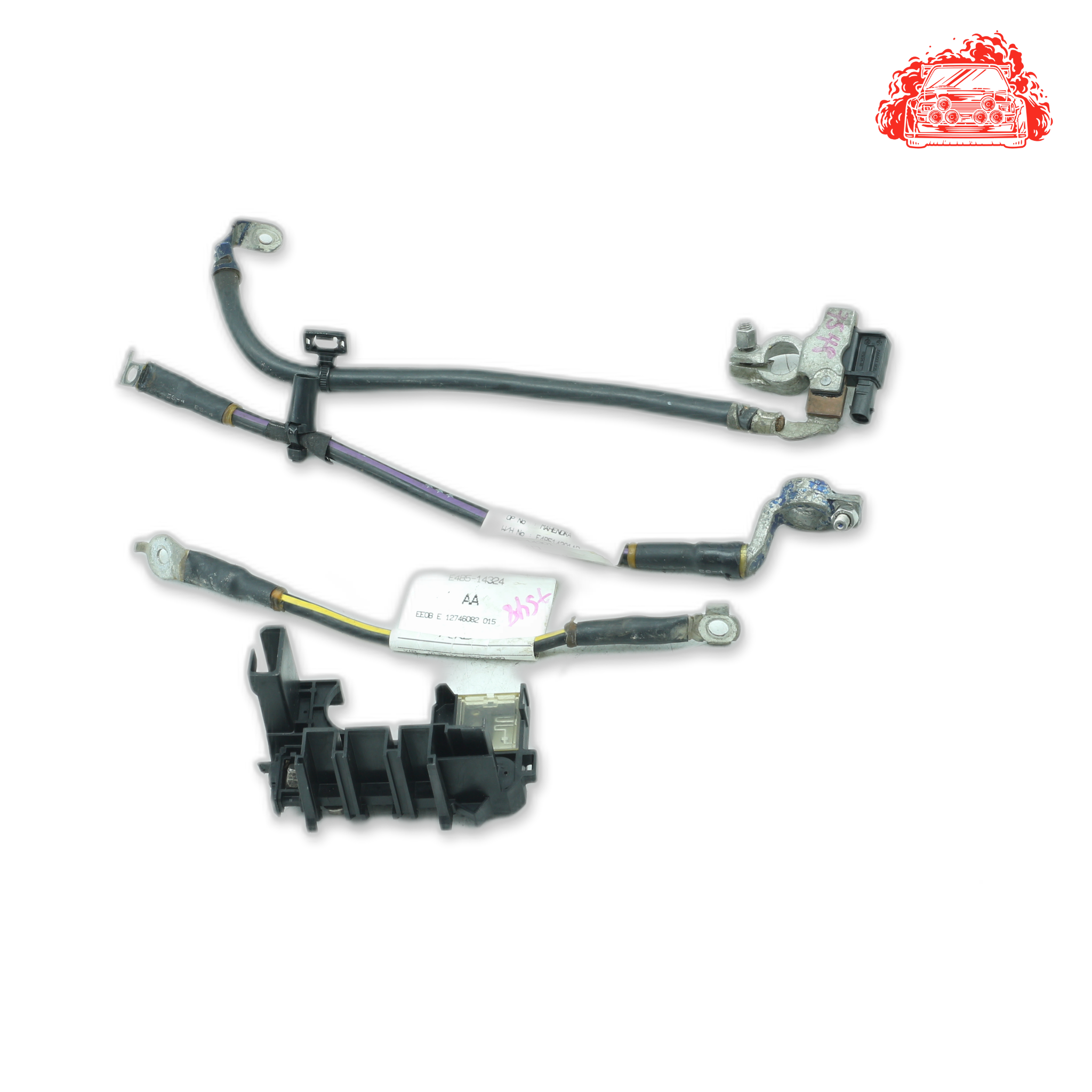 Used Ford FIGO 1.5 Trend (5DR) Positive & Negative Battery Cable - OEM Part E4B5-14301,E4B514324AA