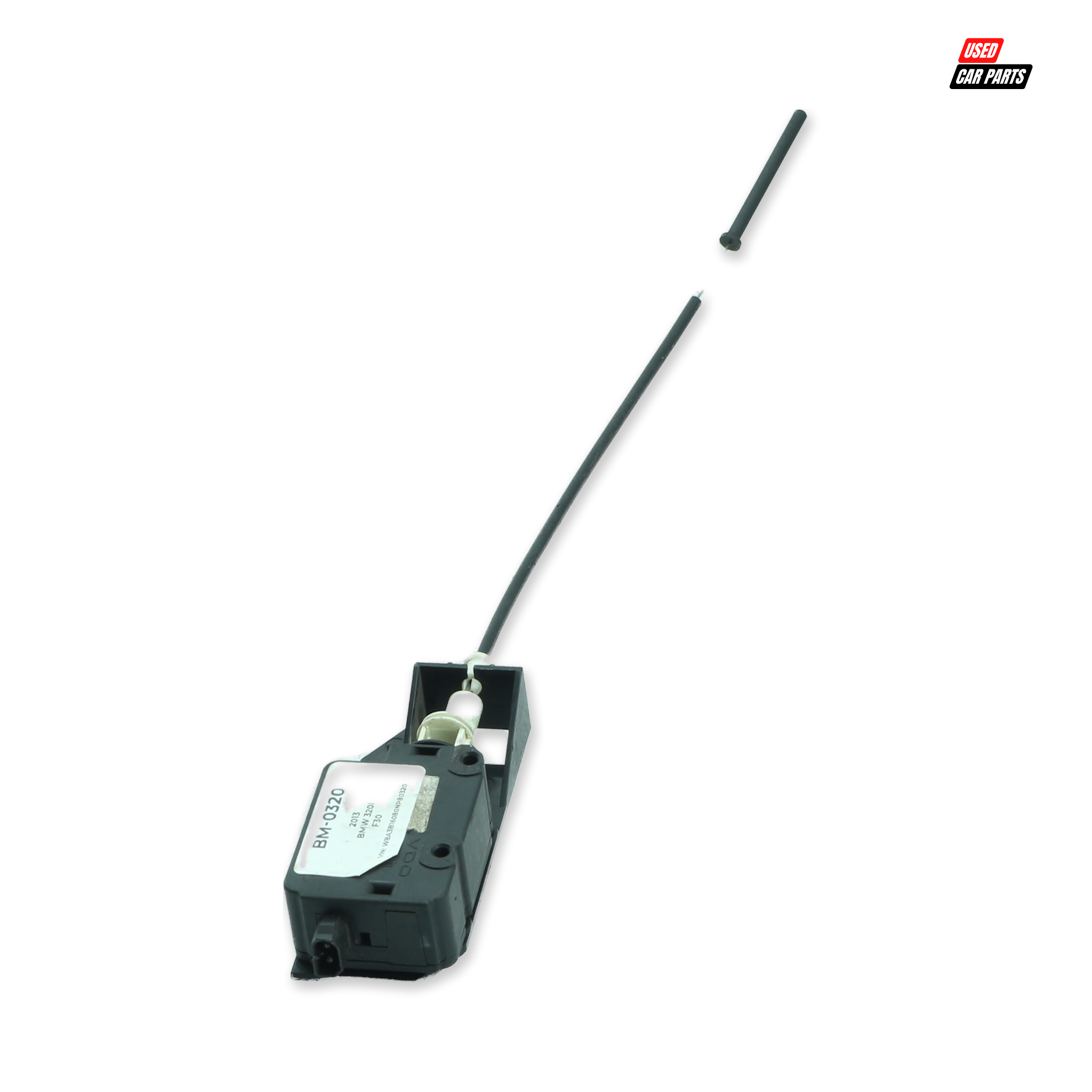 Used BMW Fuel Door Lock Actuator (Part Number 8352168) for 2013 320i