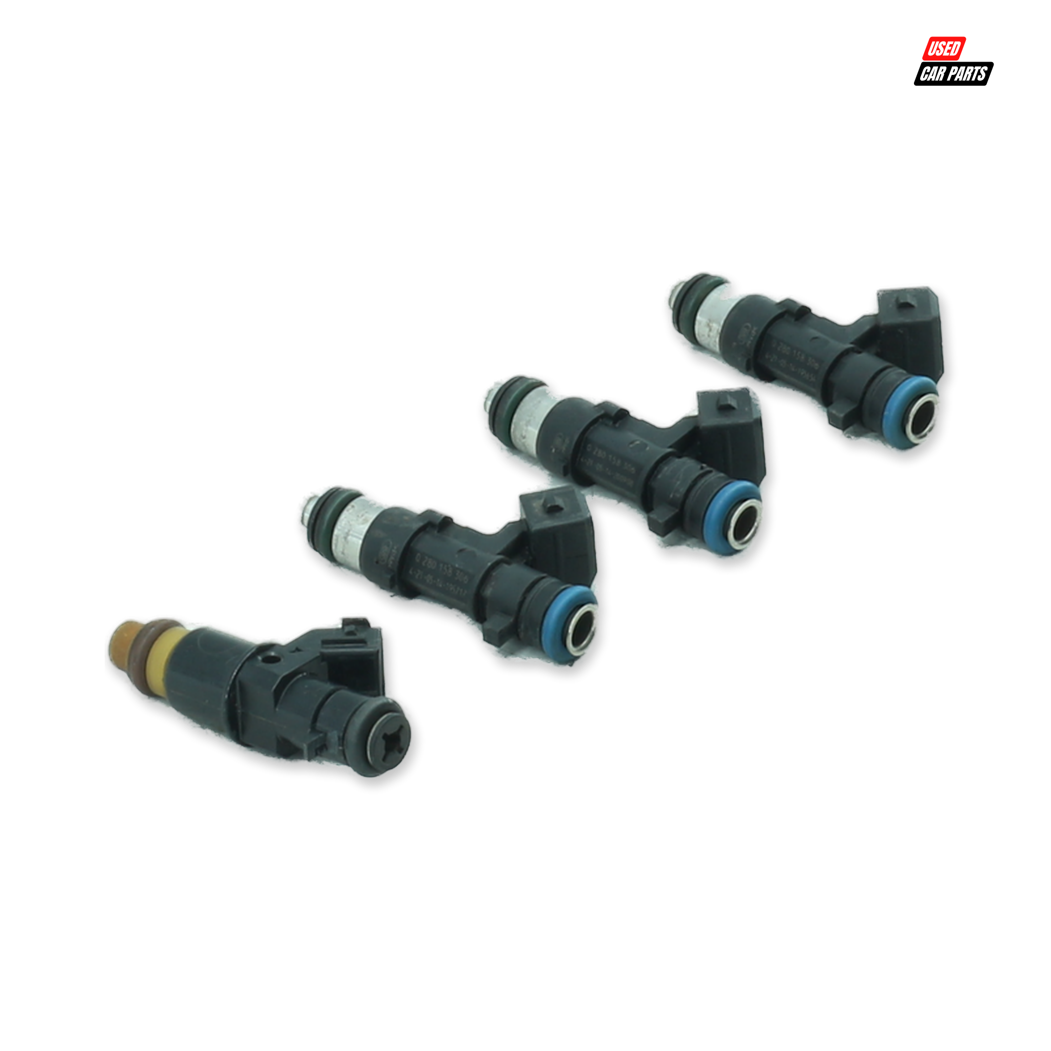 Used Fuel Injectors (Part Number 0280158306) for 2014 HONDA 1.2 TREND 5DR