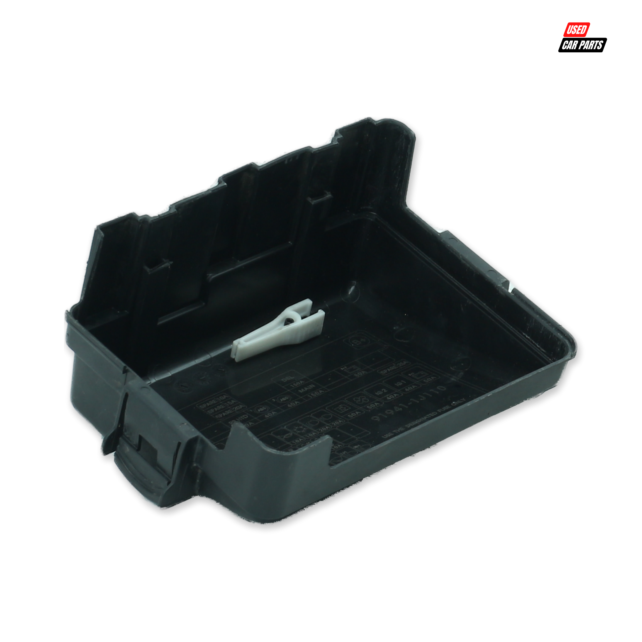 Used Fuse Box Cover (Part Number 919411J110) for 2013 HYUNDAI i20 1.4D GLIDE