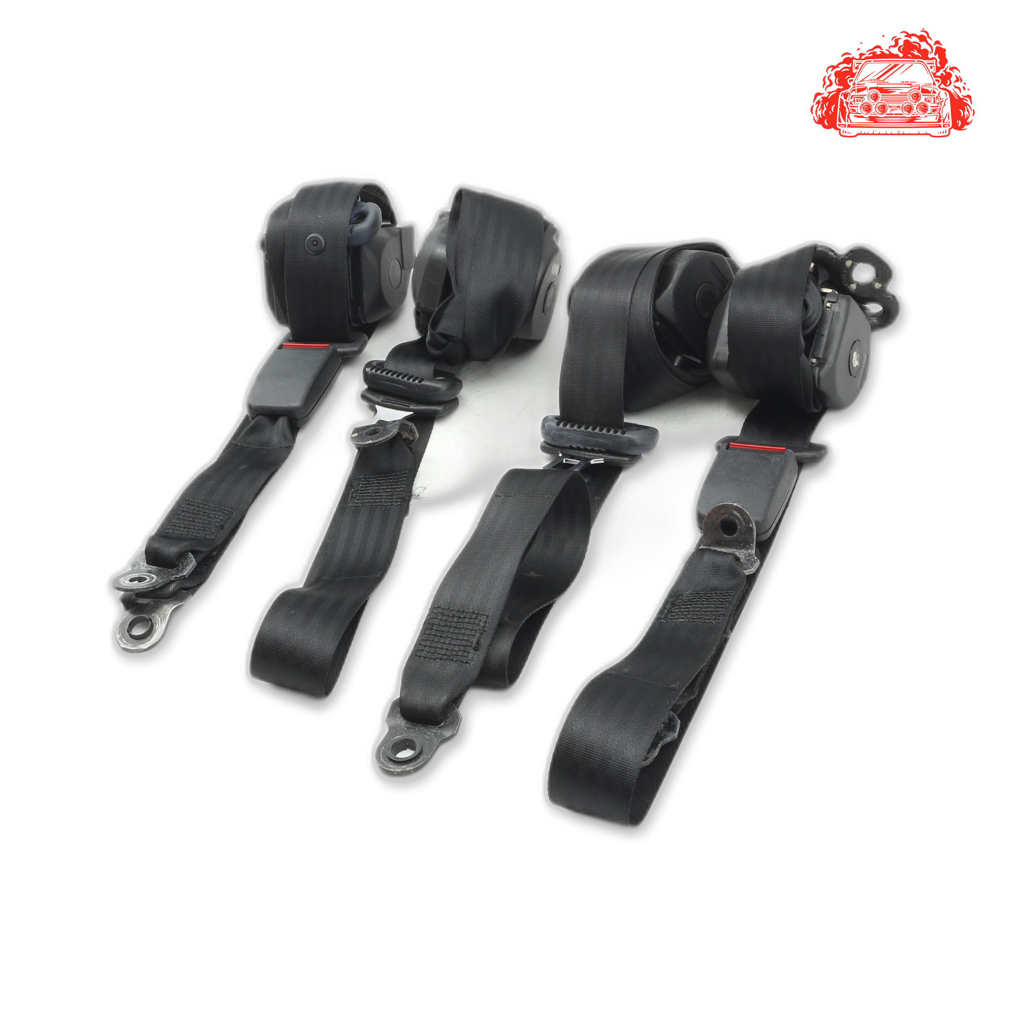 Used Volkswagen Golf Tenaciti 1.6i Front & Rear Seat Belt Set