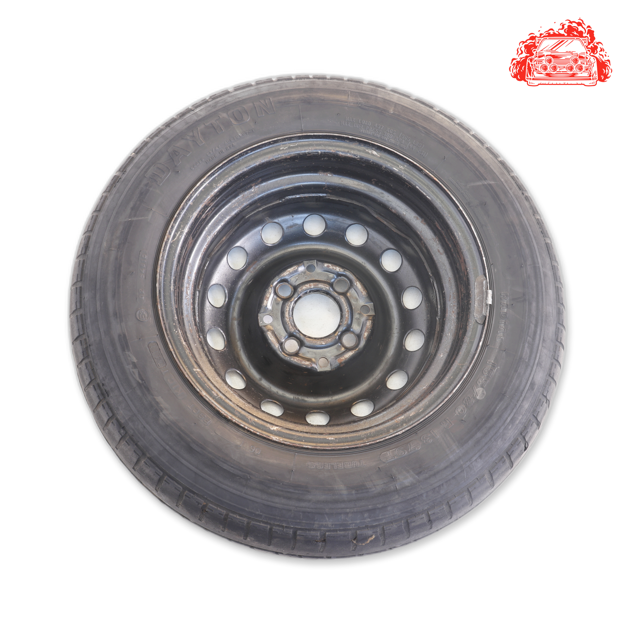 Salvaged VW Golf Tenaciti 1.6i Spare Wheel